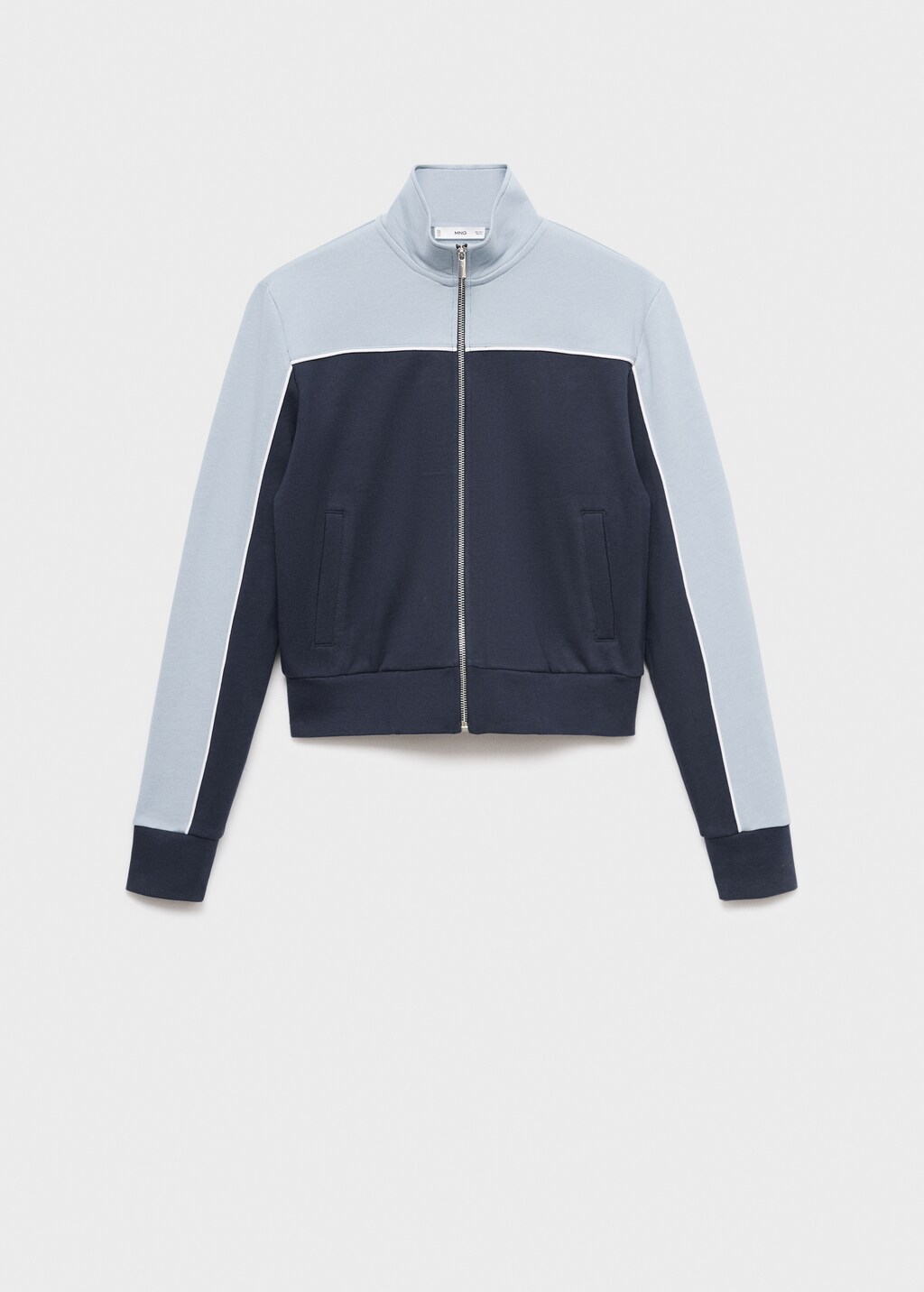 Mango Two-tone fitted jacket