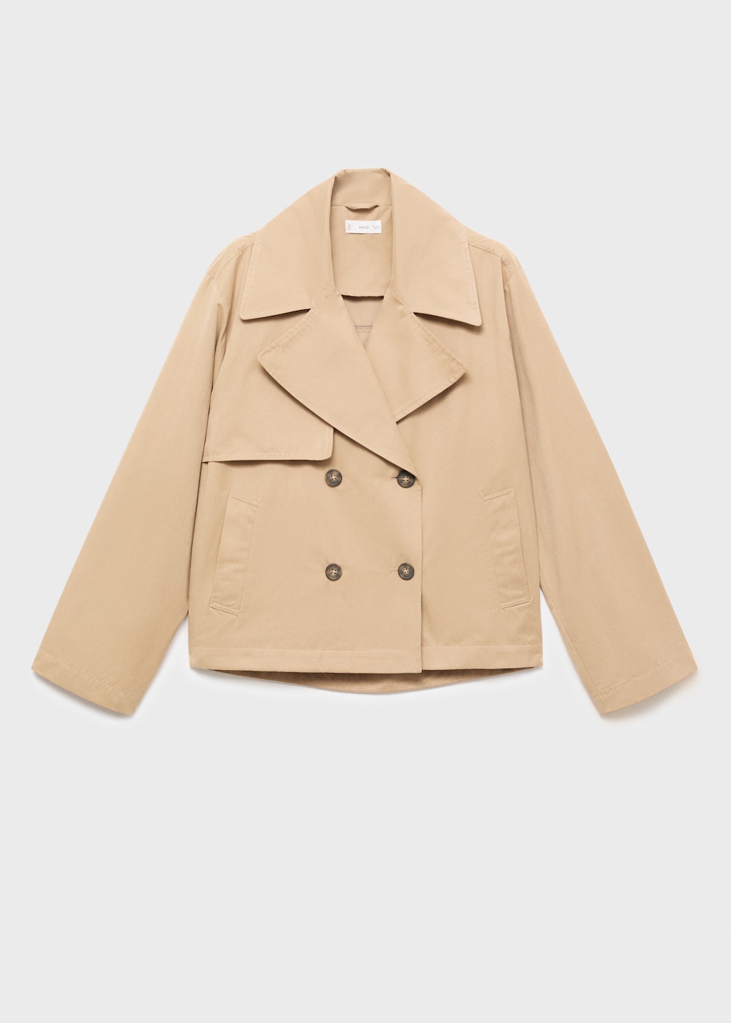 Short trench coat - Teen | MANGO Canada