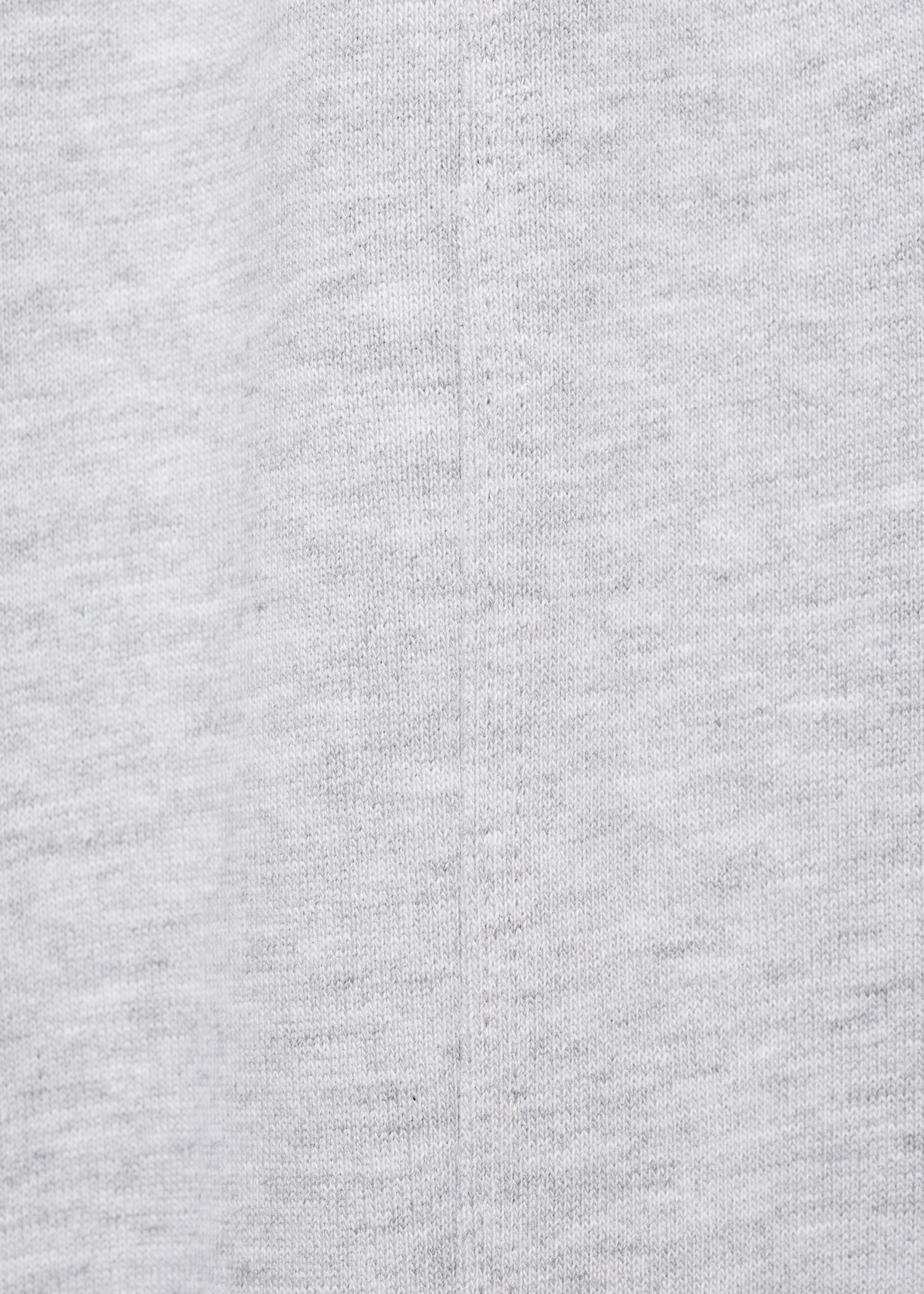 Cotton joggers with elastic waist - Details of the article 0