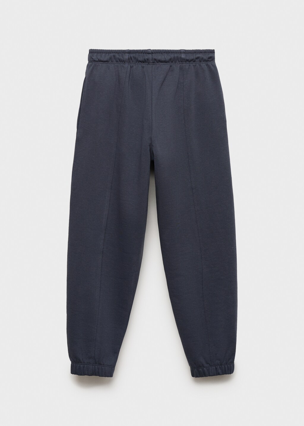 Cotton joggers with elastic waist