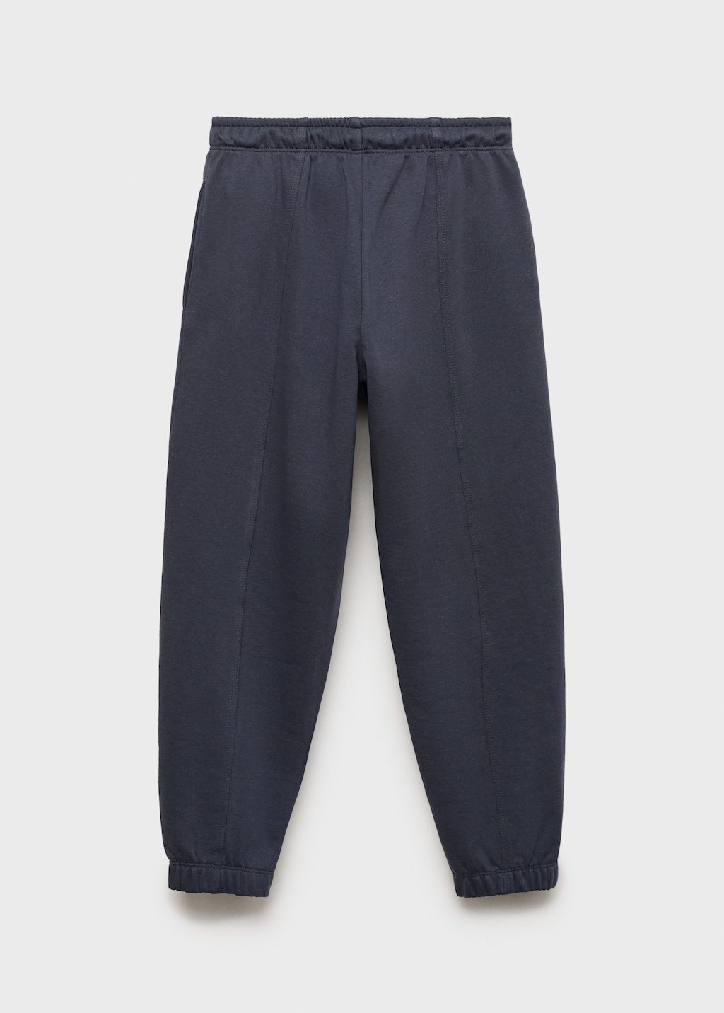 Cotton joggers with elastic waist