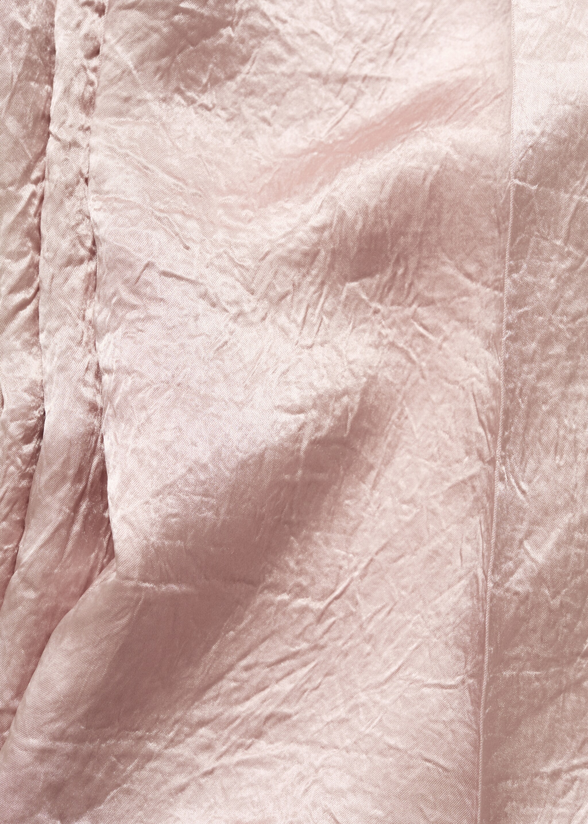 Wide leg crinkle-effect trousers - Details of the article 8