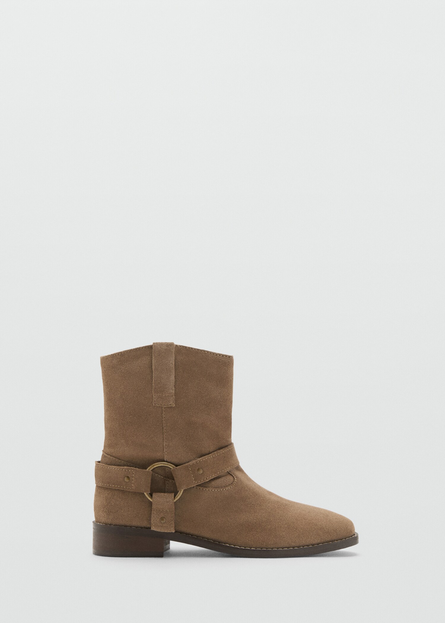 Suede cowboy ankle boots - Article without model
