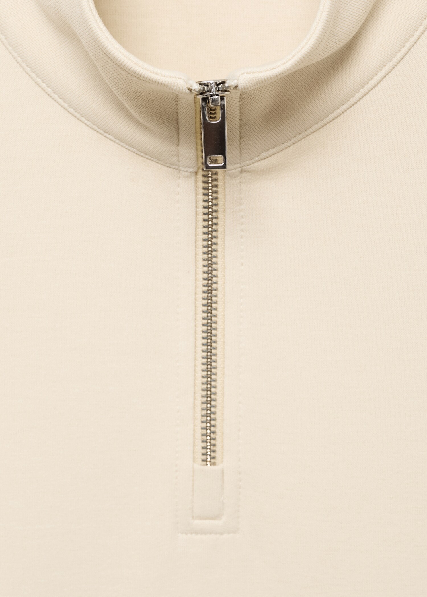 Sweat coton regular-fit à zip - Détail de l'article 8