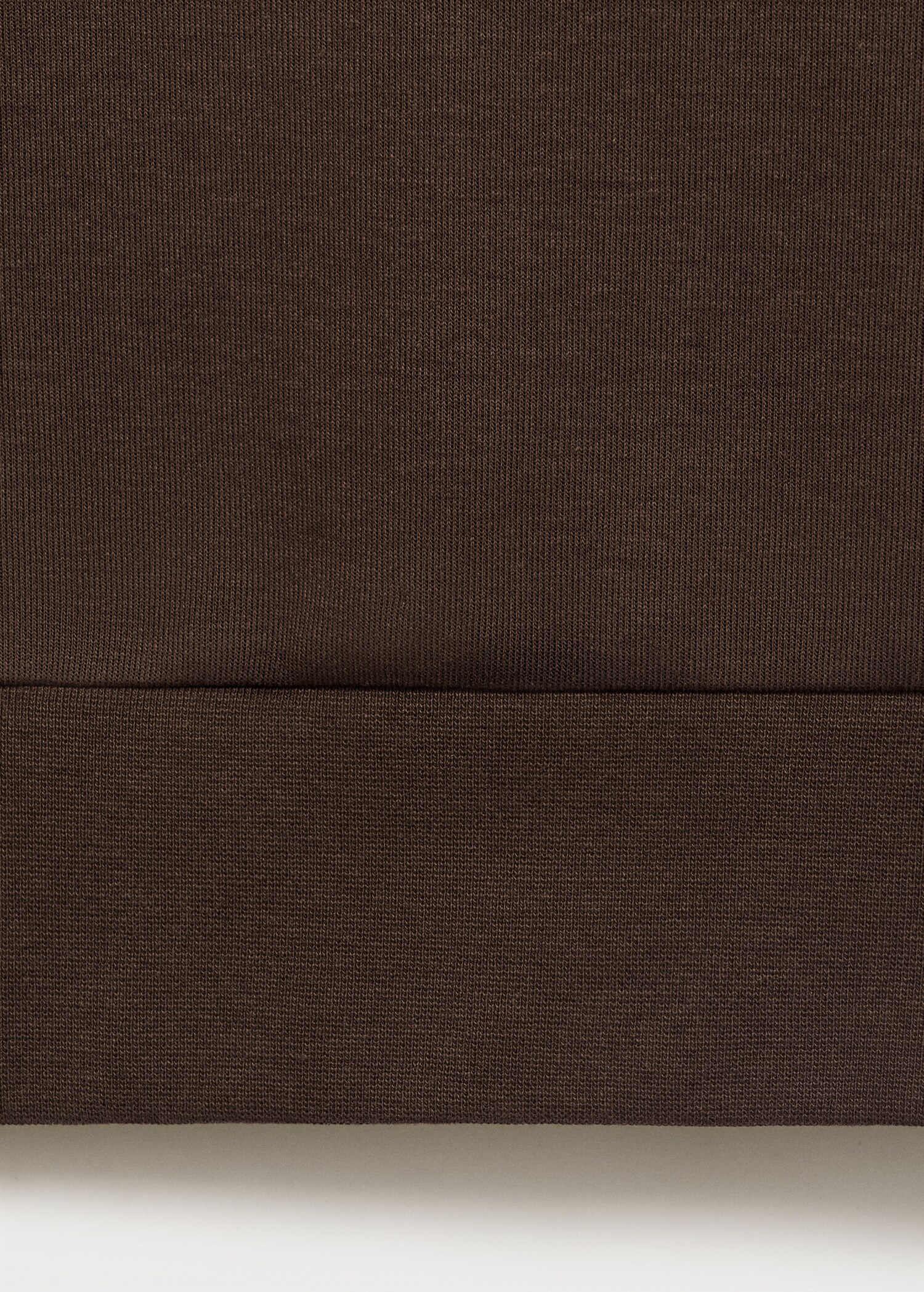 Sweatshirt de algodão regular fit com fecho de correr - Pormenor do artigo 0