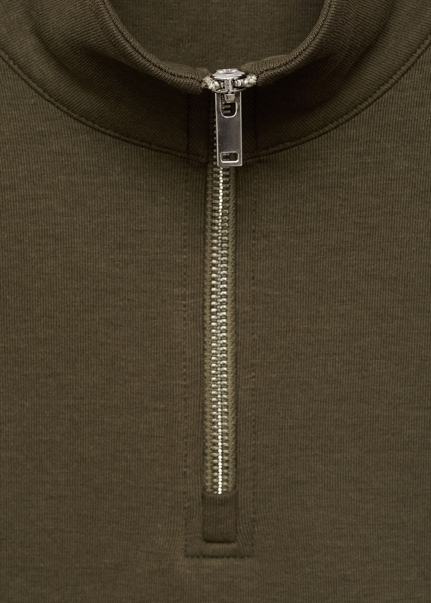 Sweat coton regular-fit à zip - Détail de l'article 8