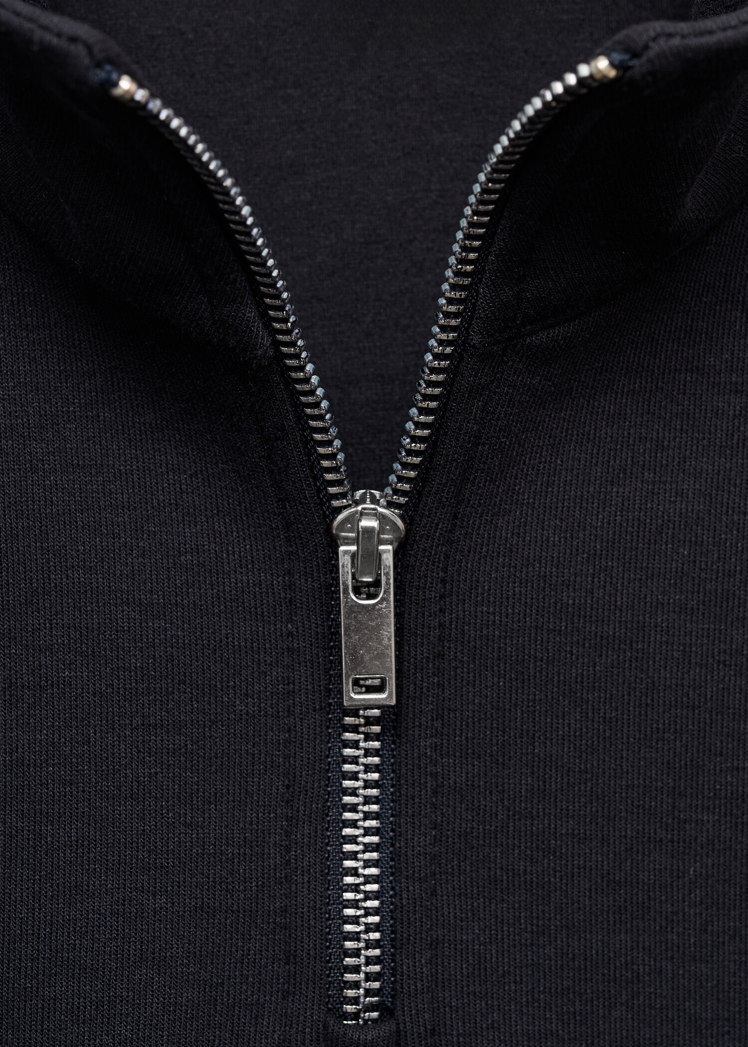 Sweat coton regular-fit à zip - Détail de l'article 8