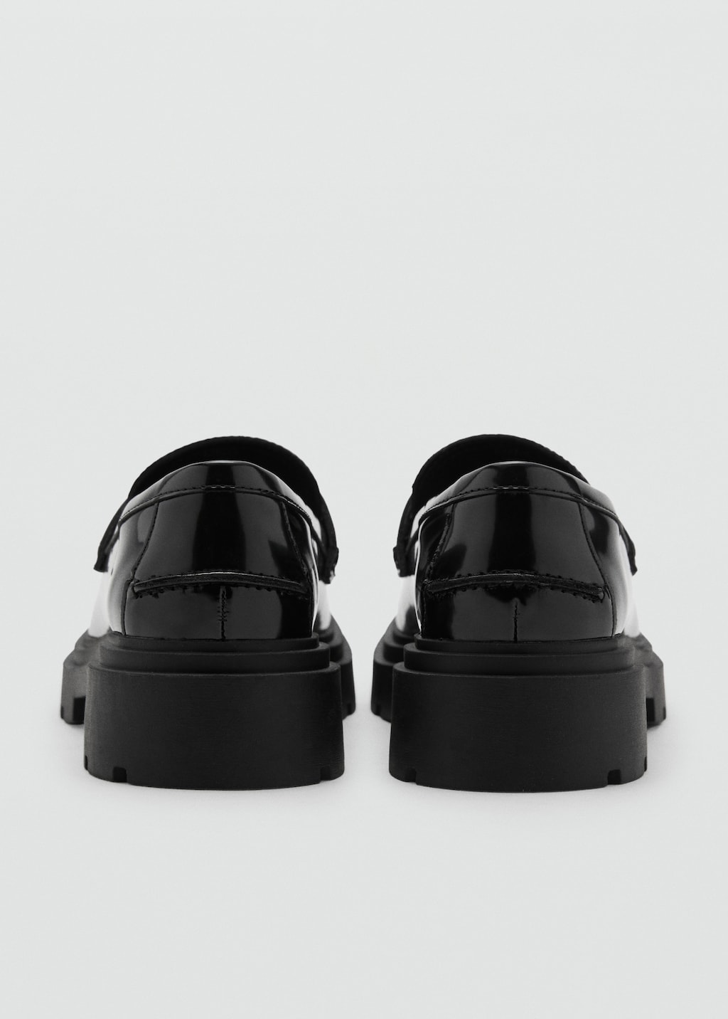 Faux-effect moccasin