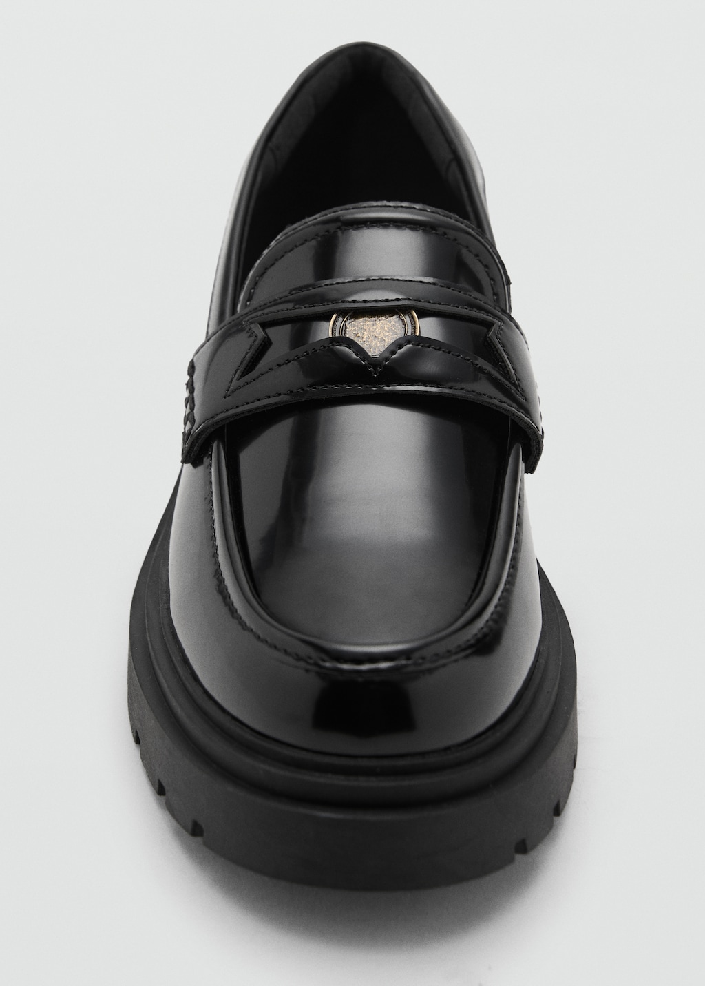 Faux-effect moccasin