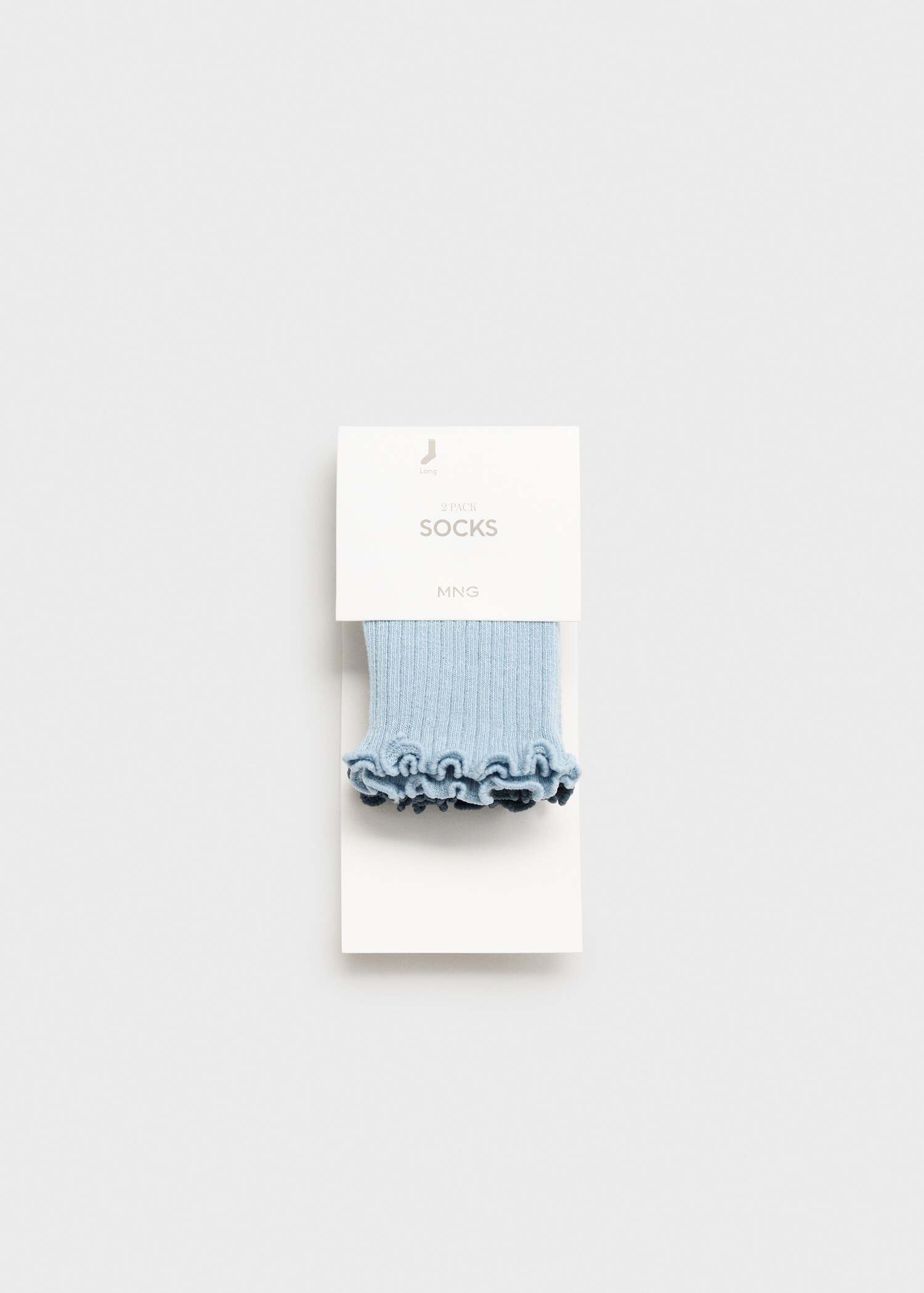 2 pack ribbade strumpor - Detaljer om artikeln 0