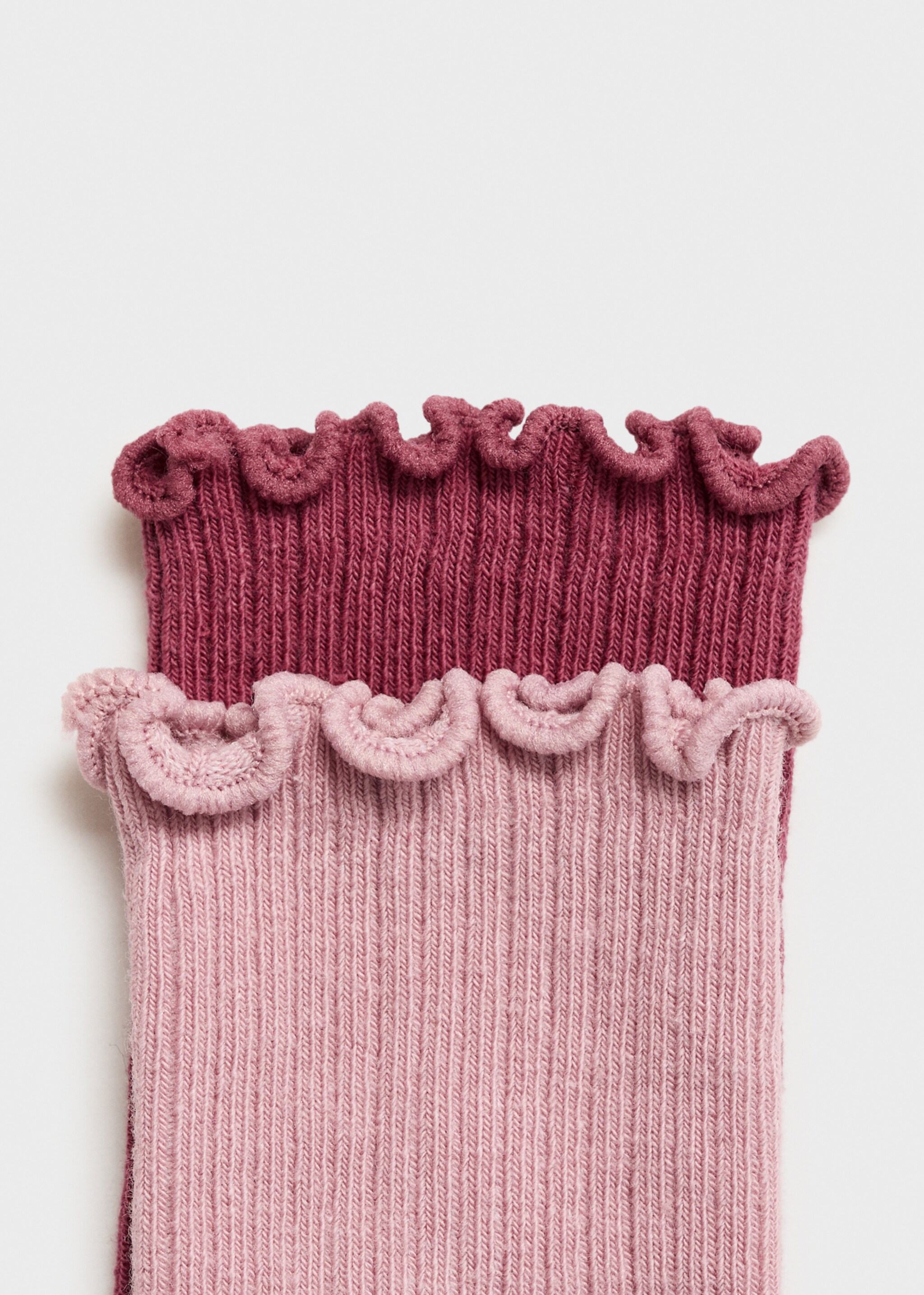 Socks ribshorb - Reverse of the article, Pink. Ref: 17064434-00.