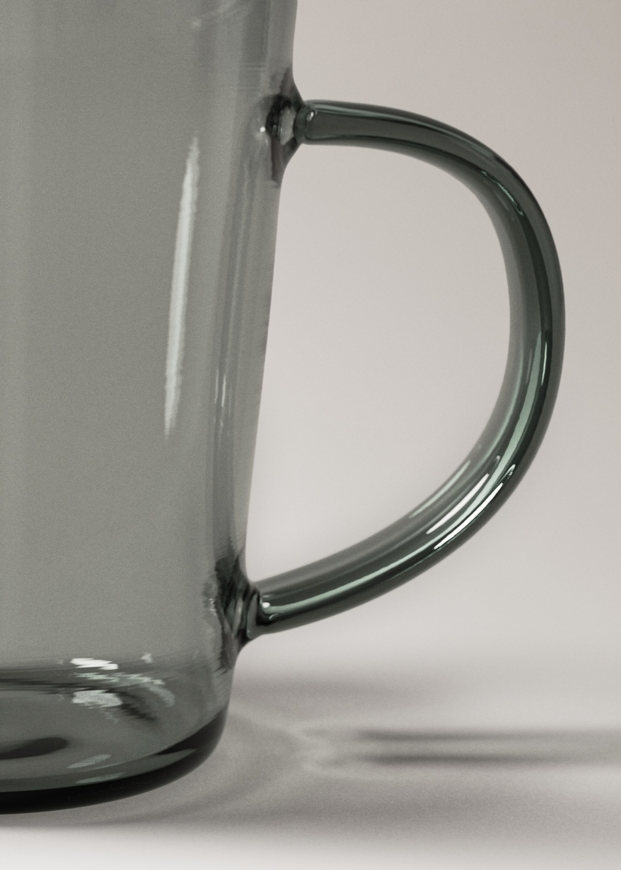 Taza café borosilicato fumé - Detall de l'article 3, Gris antracita. Ref: 17064439-00.