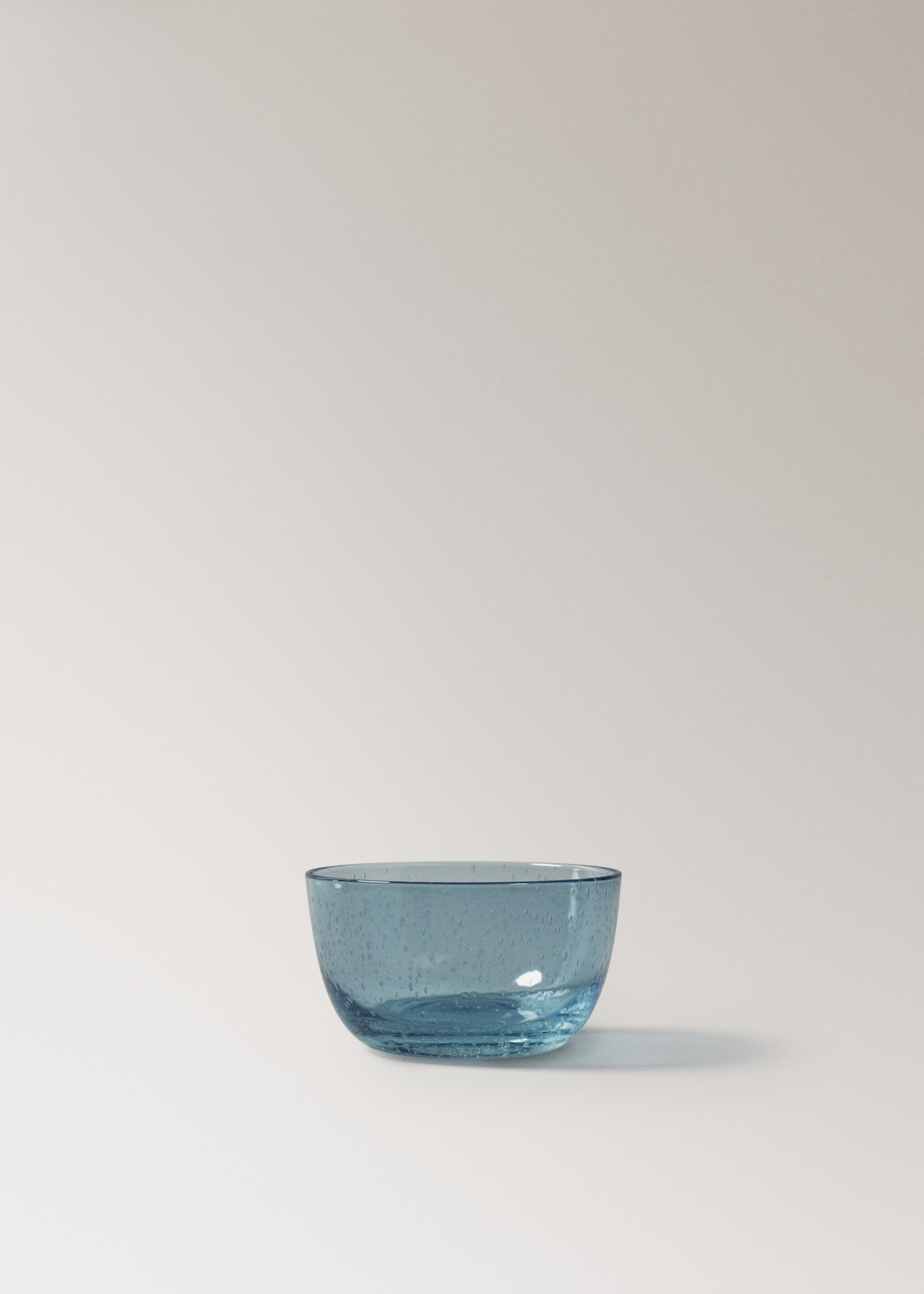 Bubble-design glass bowl - Article without model, Purple. Ref: 17064440-00.