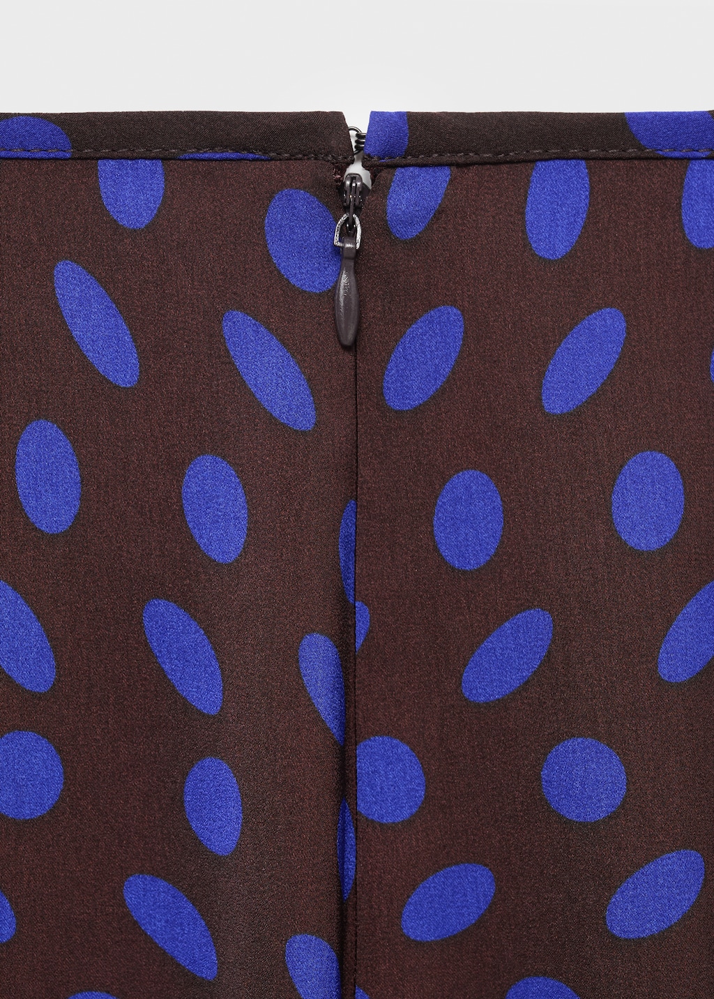 Polka dots flare trousers