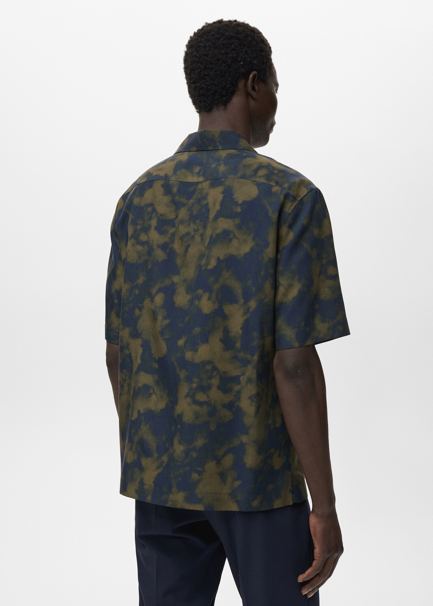 Chemise regular-fit fluide imprimée - Verso de l’article