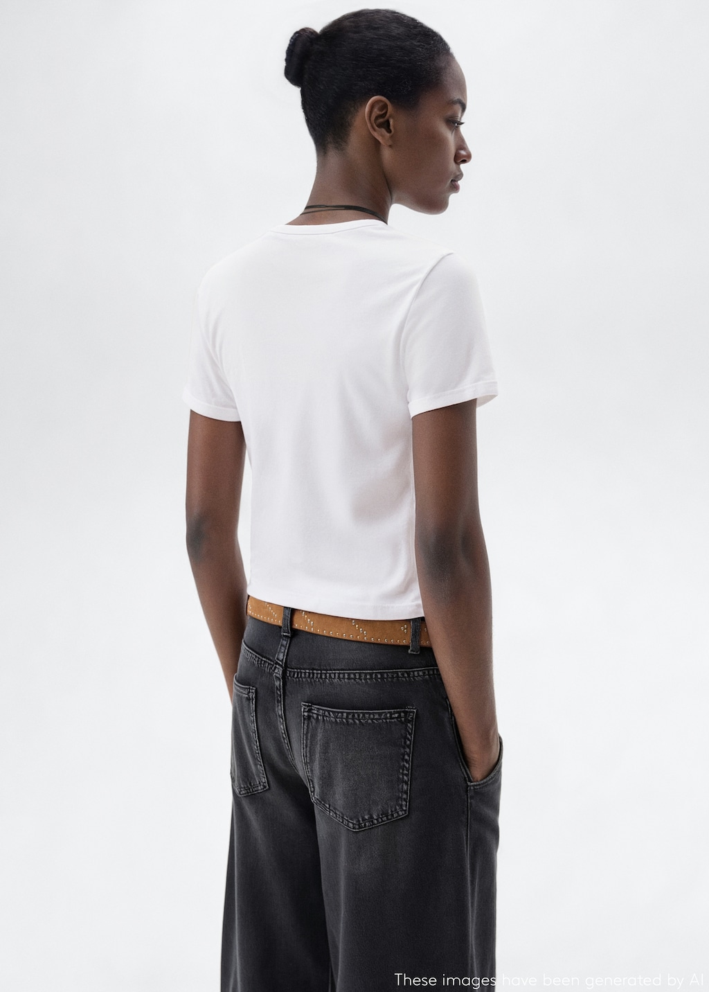 Cotton t-shirt with motorbikes