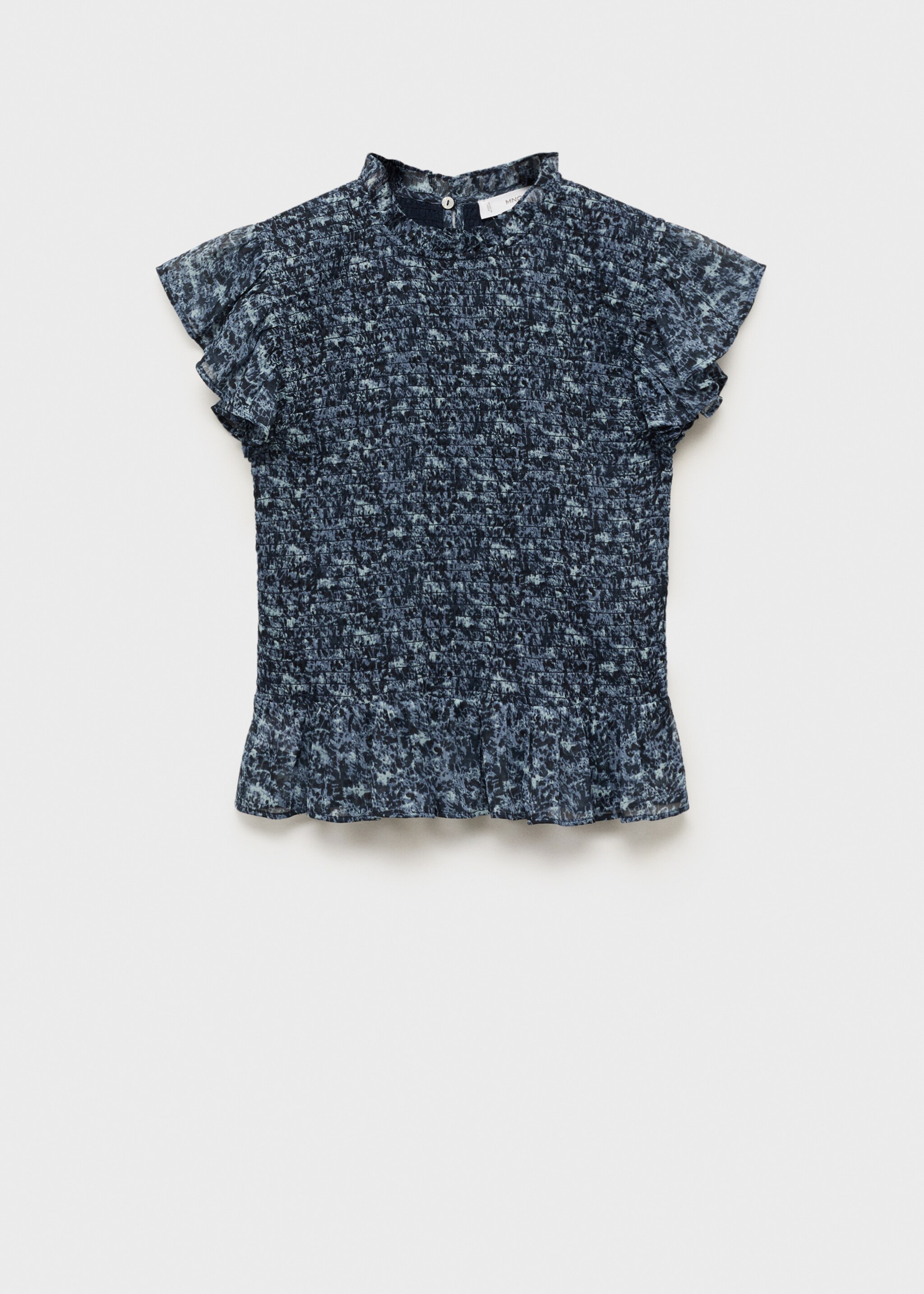 Ruffles printed blouse - Article without model