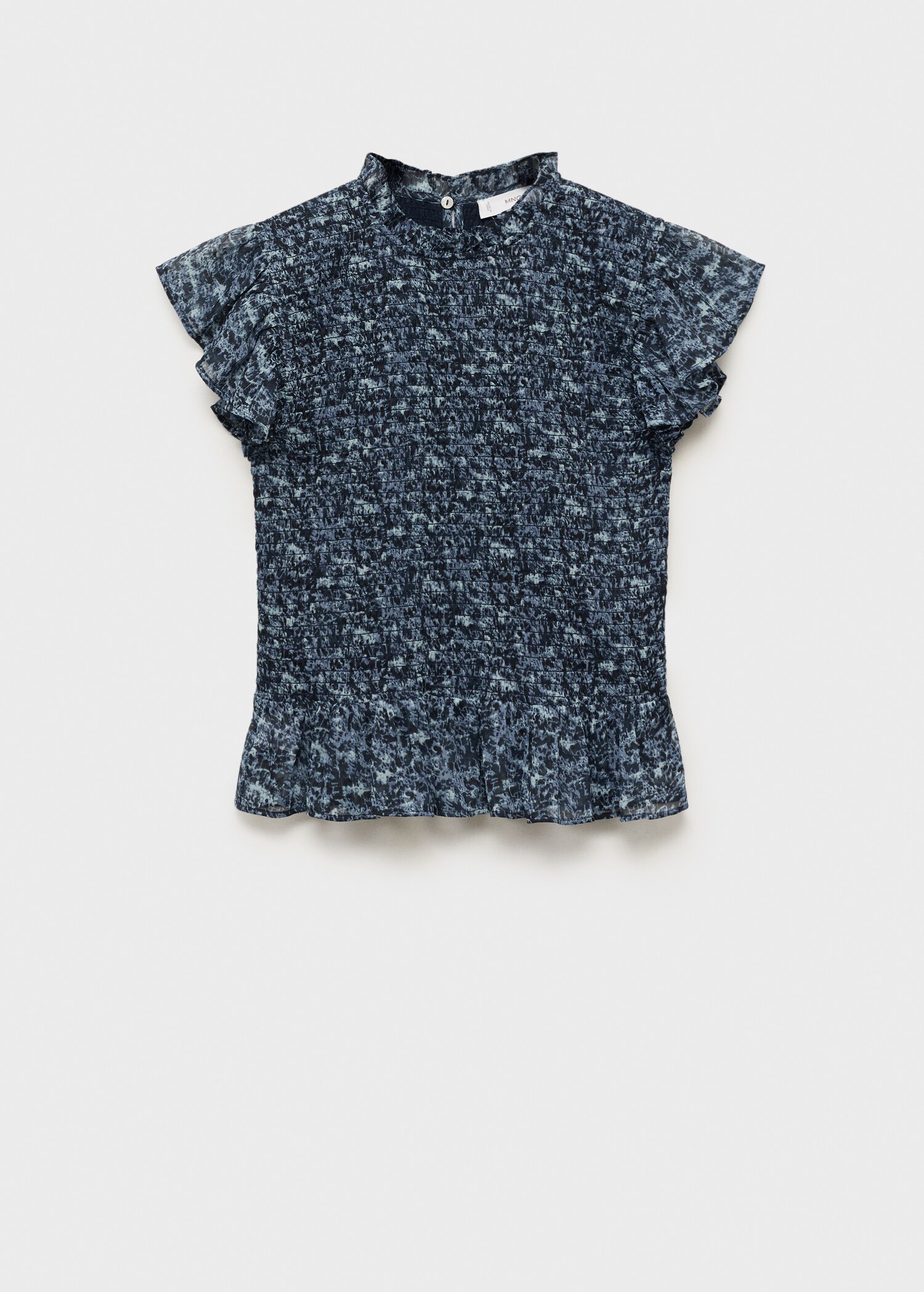 Ruffles printed blouse - Article without model