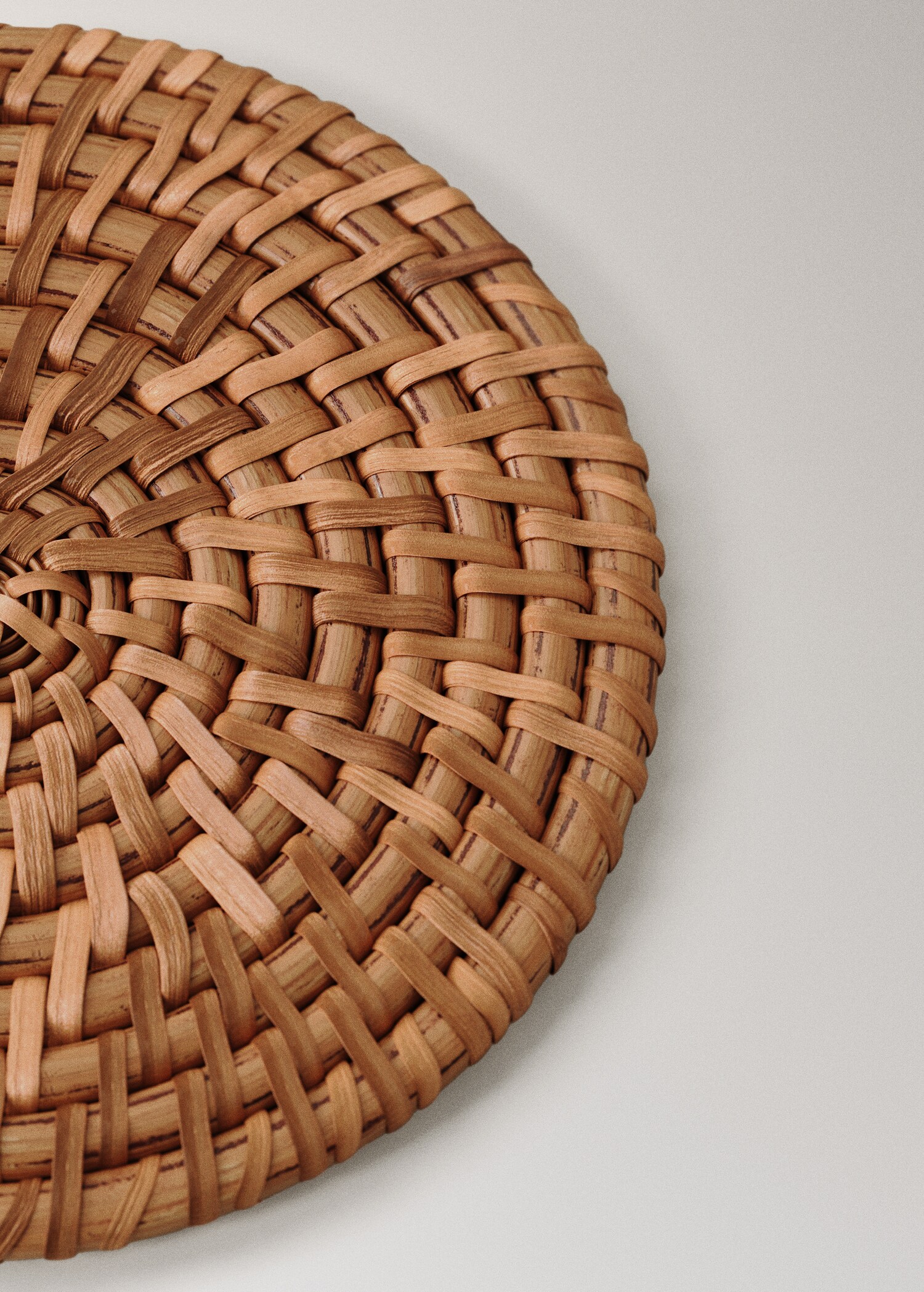Set of 4 rattan coasters - Details of the article 1