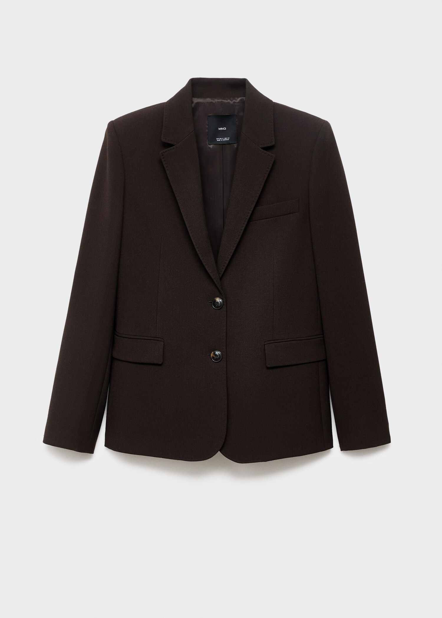 Straight-fit suit jacket - Article without model