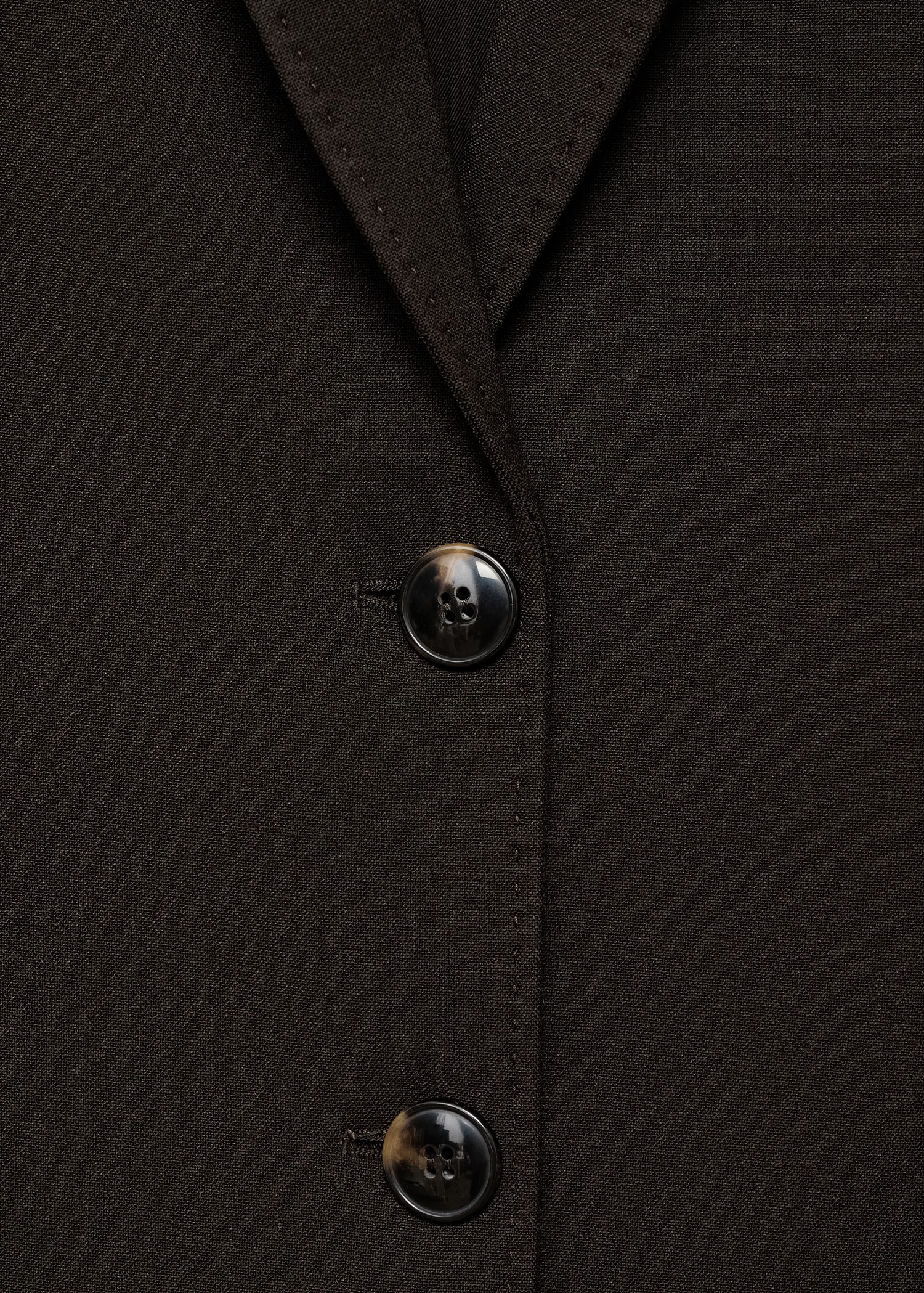 Straight-fit suit jacket - Details of the article 0