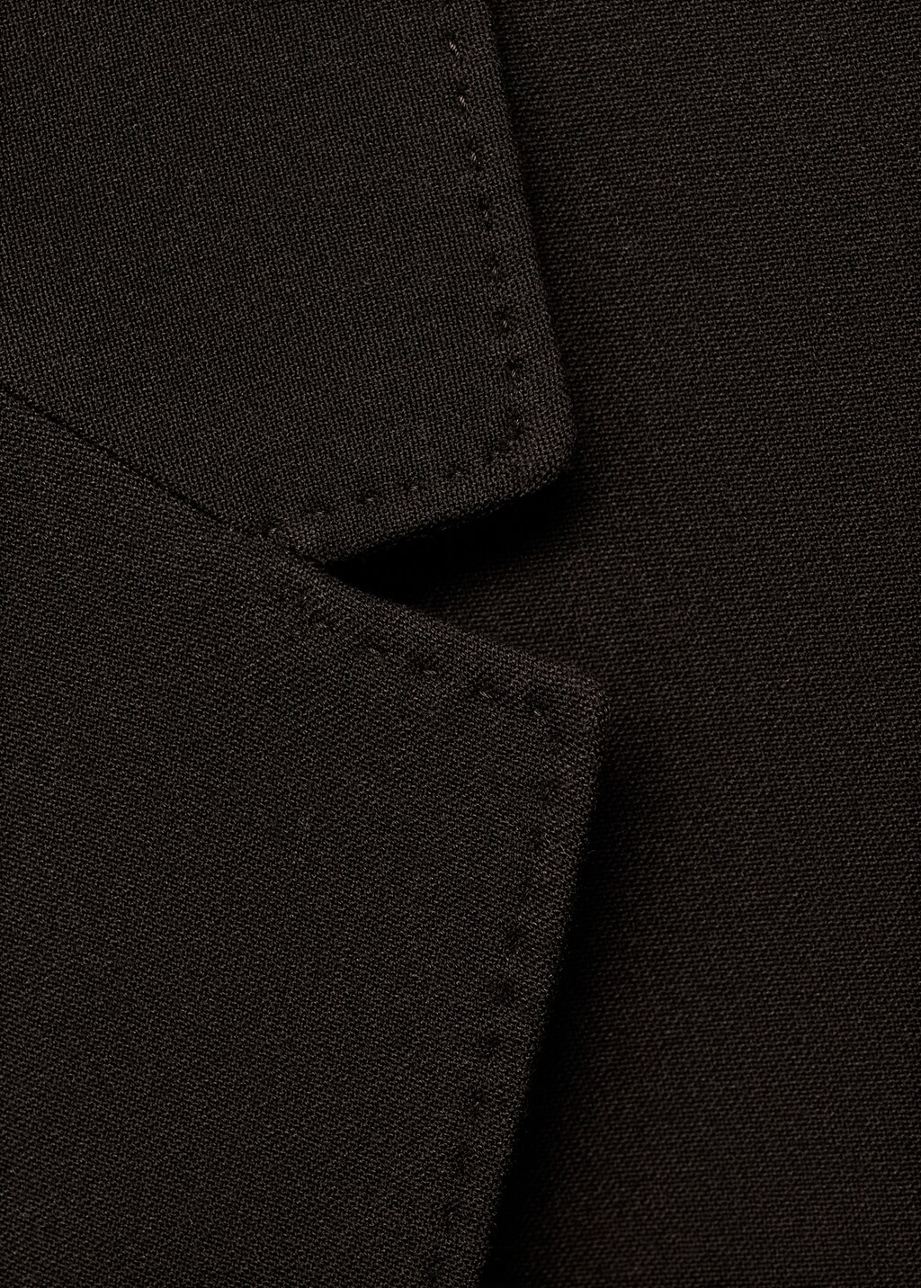 Straight-fit suit blazer