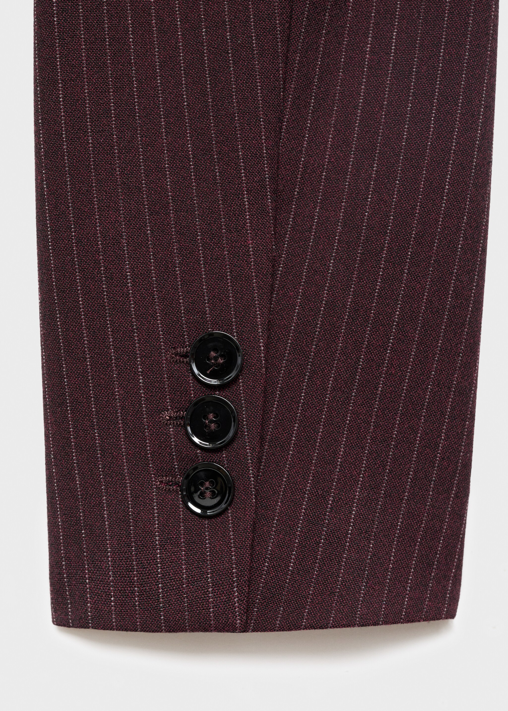Blazer traje recta - Detalle del artículo 0, Burdeos. Ref: 17064786-00.