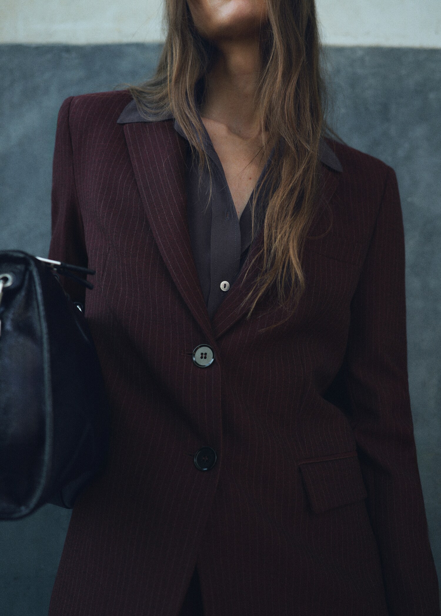 Straight-fit suit jacket - Details of the article 1