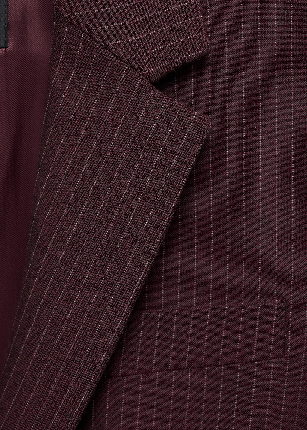 Straight-fit suit blazer