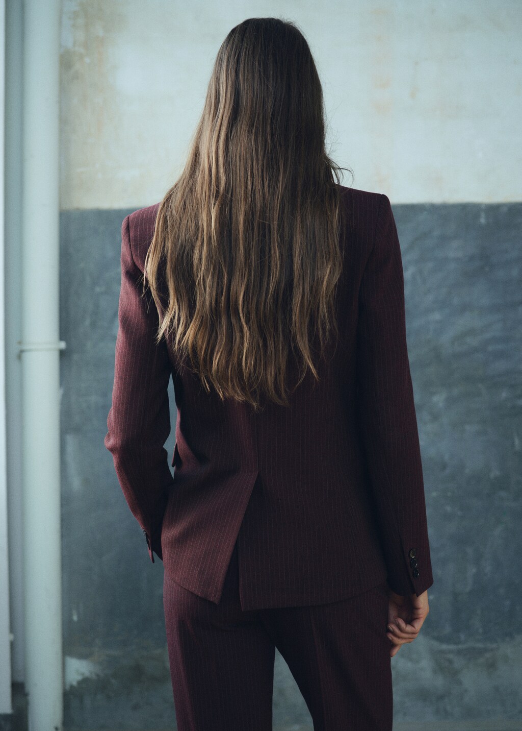 Mango Straight-fit suit blazer thumbnail