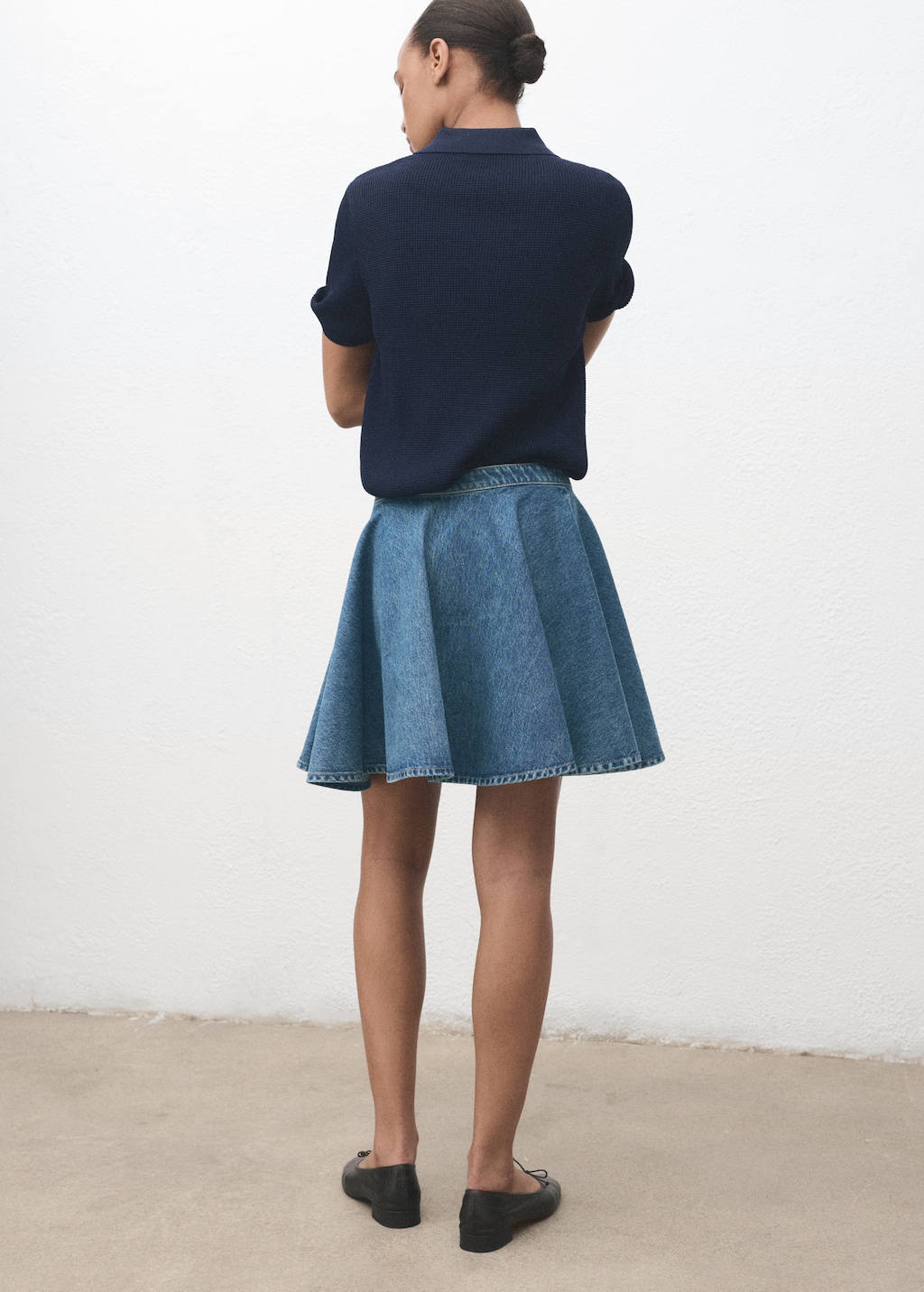 Short denim skirt - Women | MANGO USA