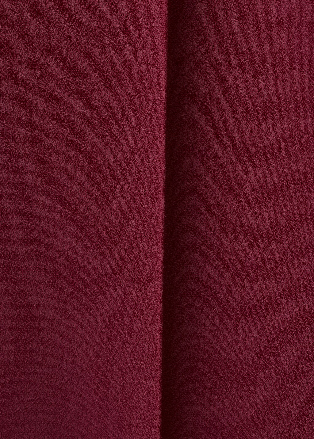 Straight mid-rise pants