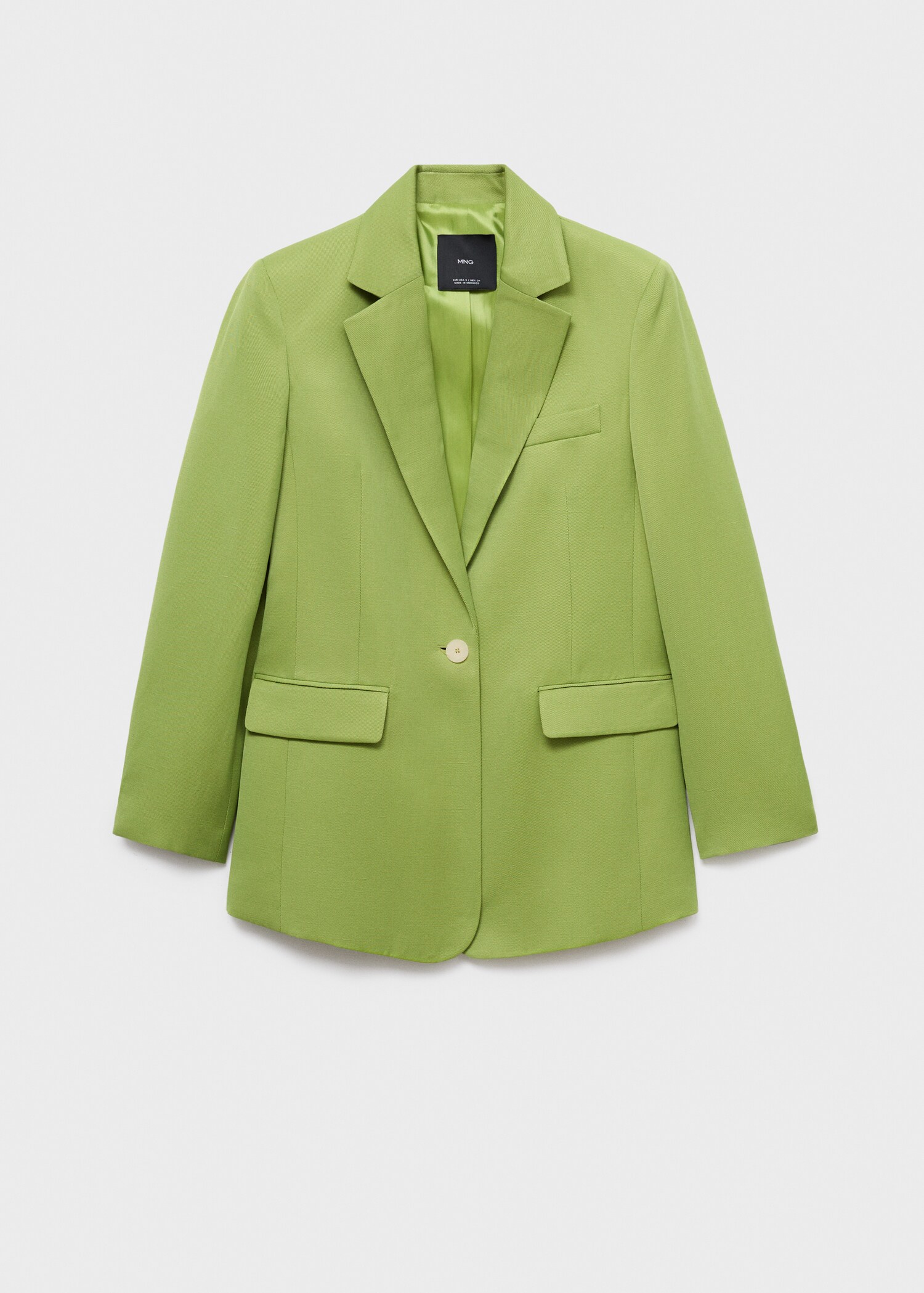 Blazer costume lin mélangé - Article sans modèle