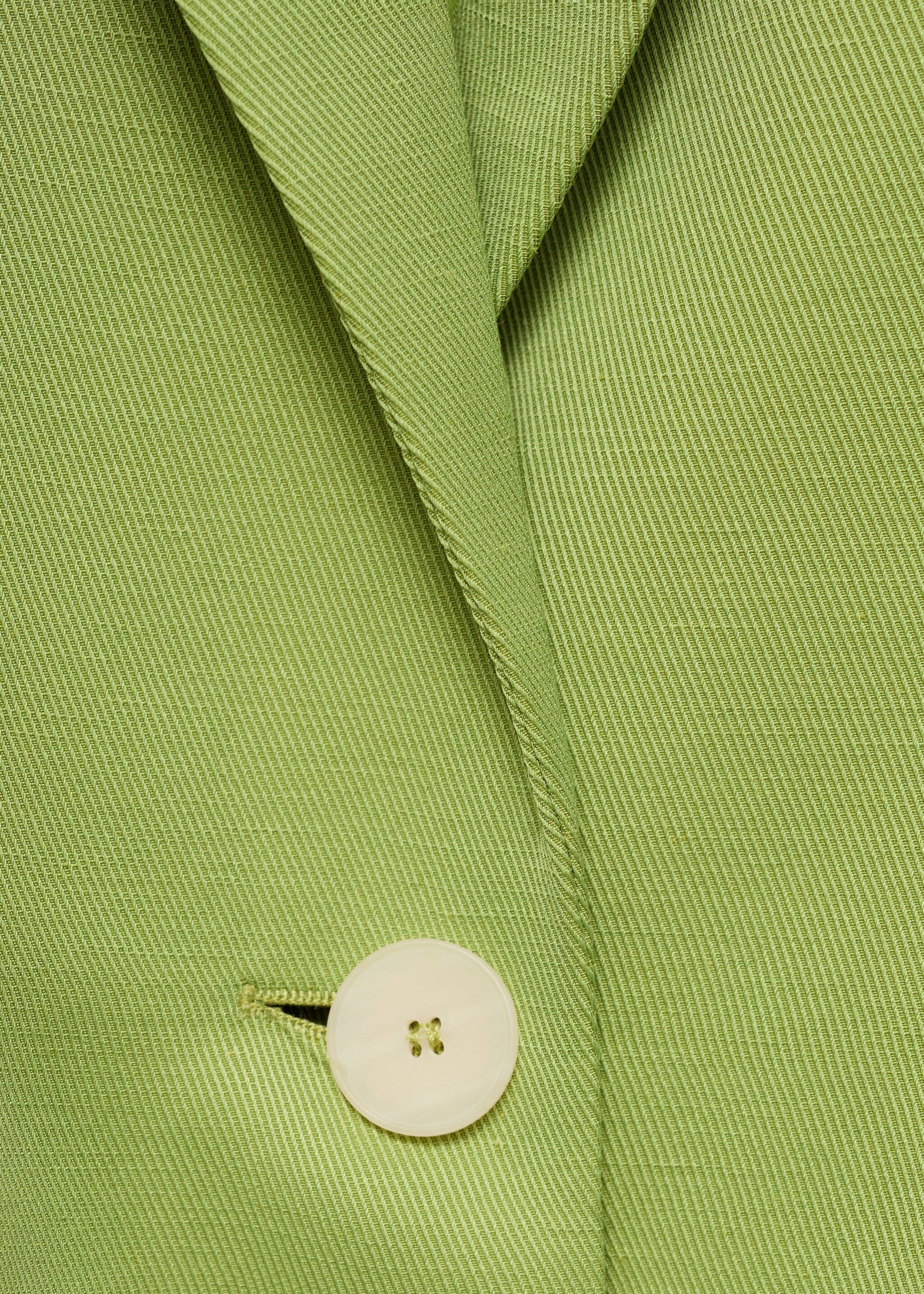 Blazer costume lin mélangé - Détail de l'article 0, Vert. Ref: 17064790-00.