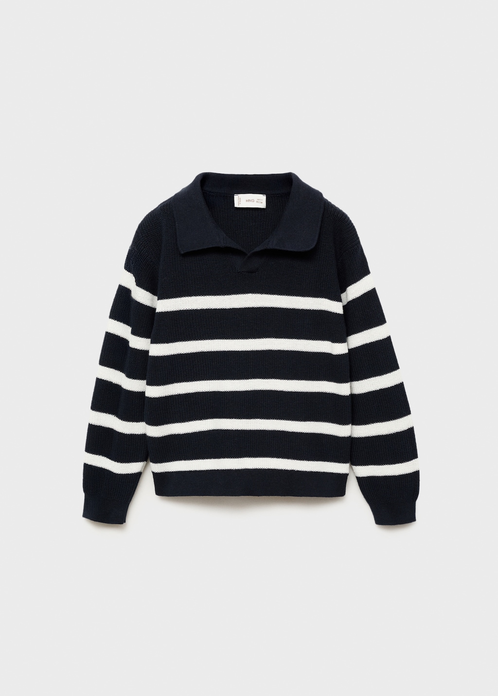 Knit striped sweater