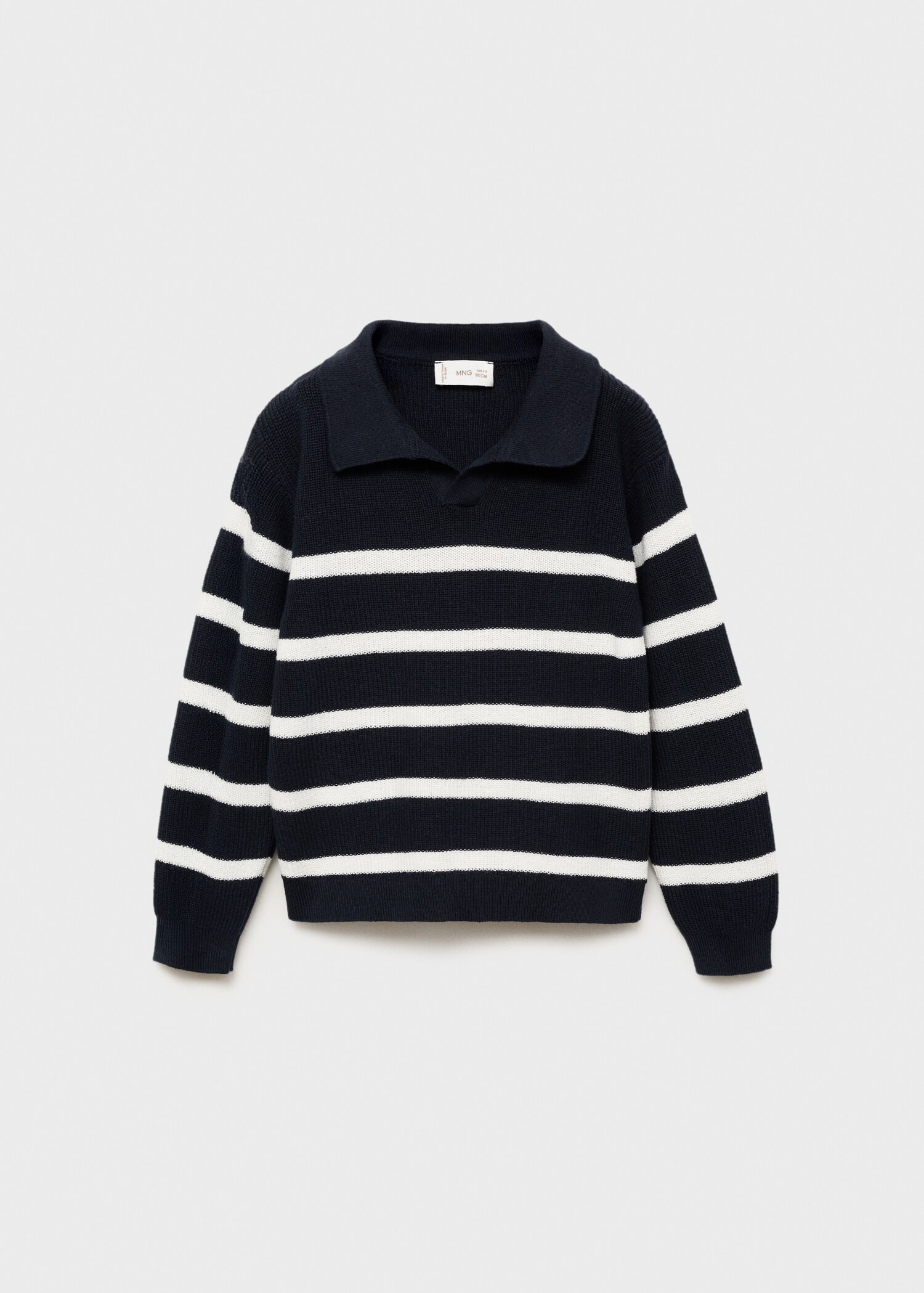 Knit striped sweater - Article without model