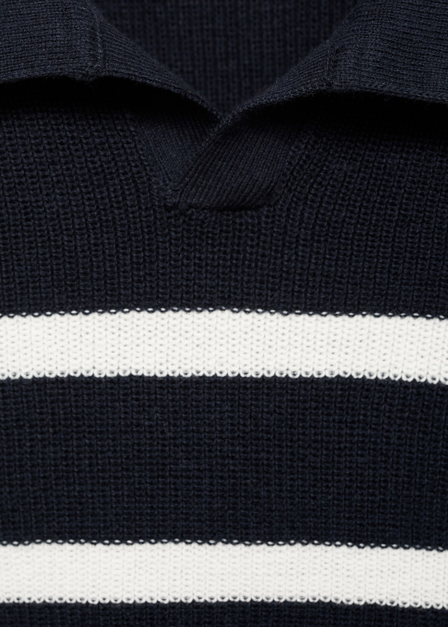Knit striped sweater - Details of the article 8