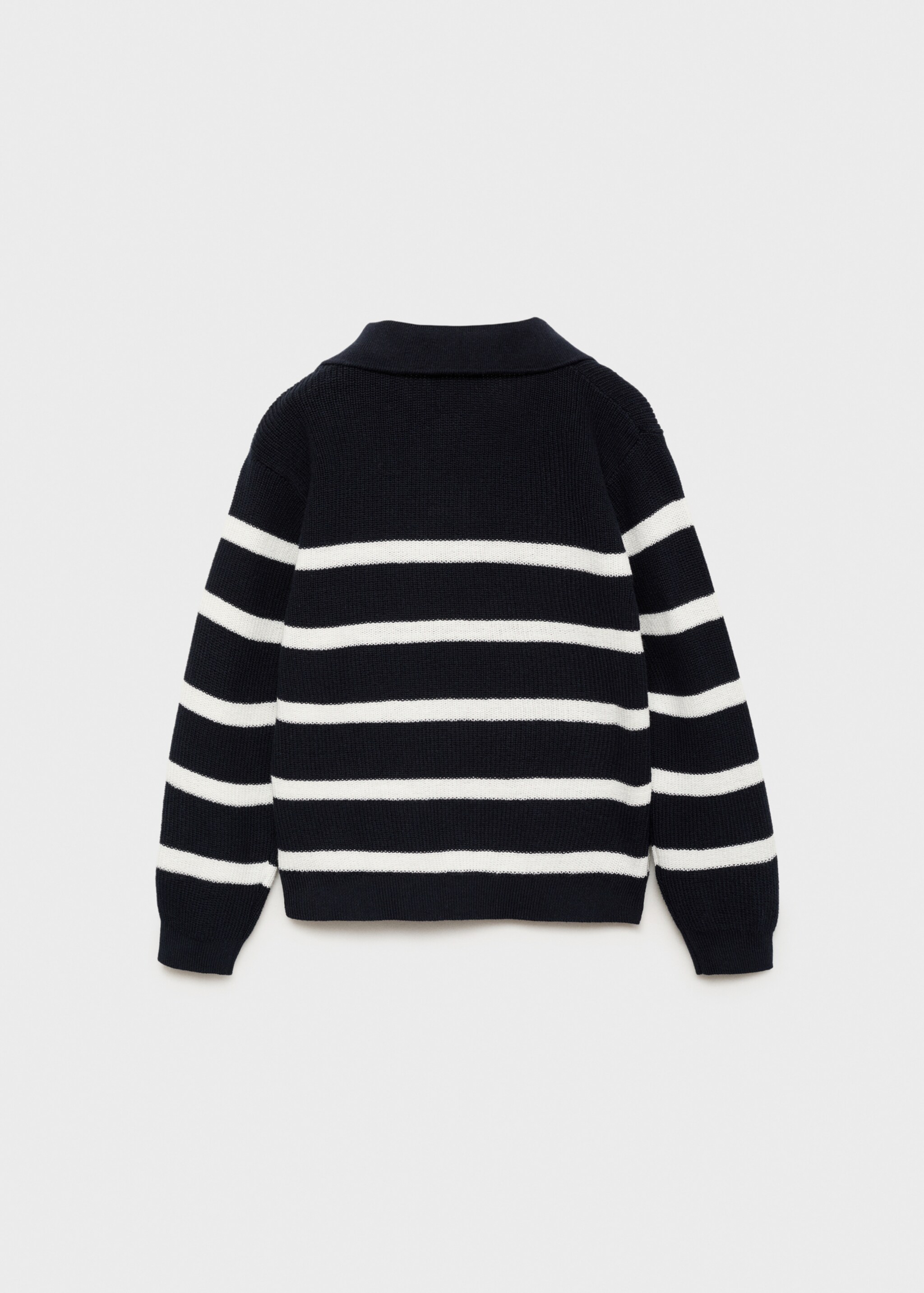 Pullover maglia a righe - Retro dell'articolo