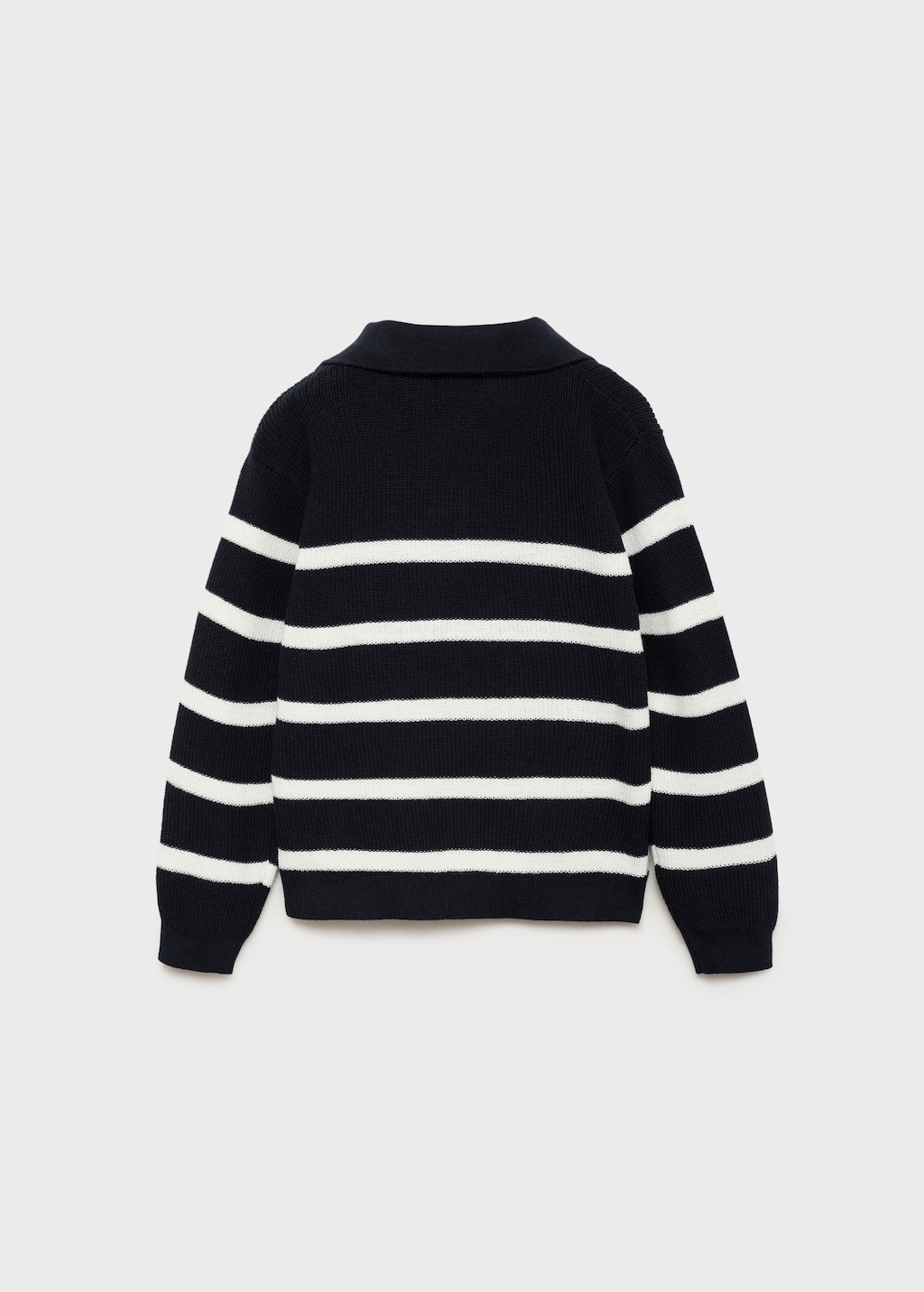 Knit striped sweater