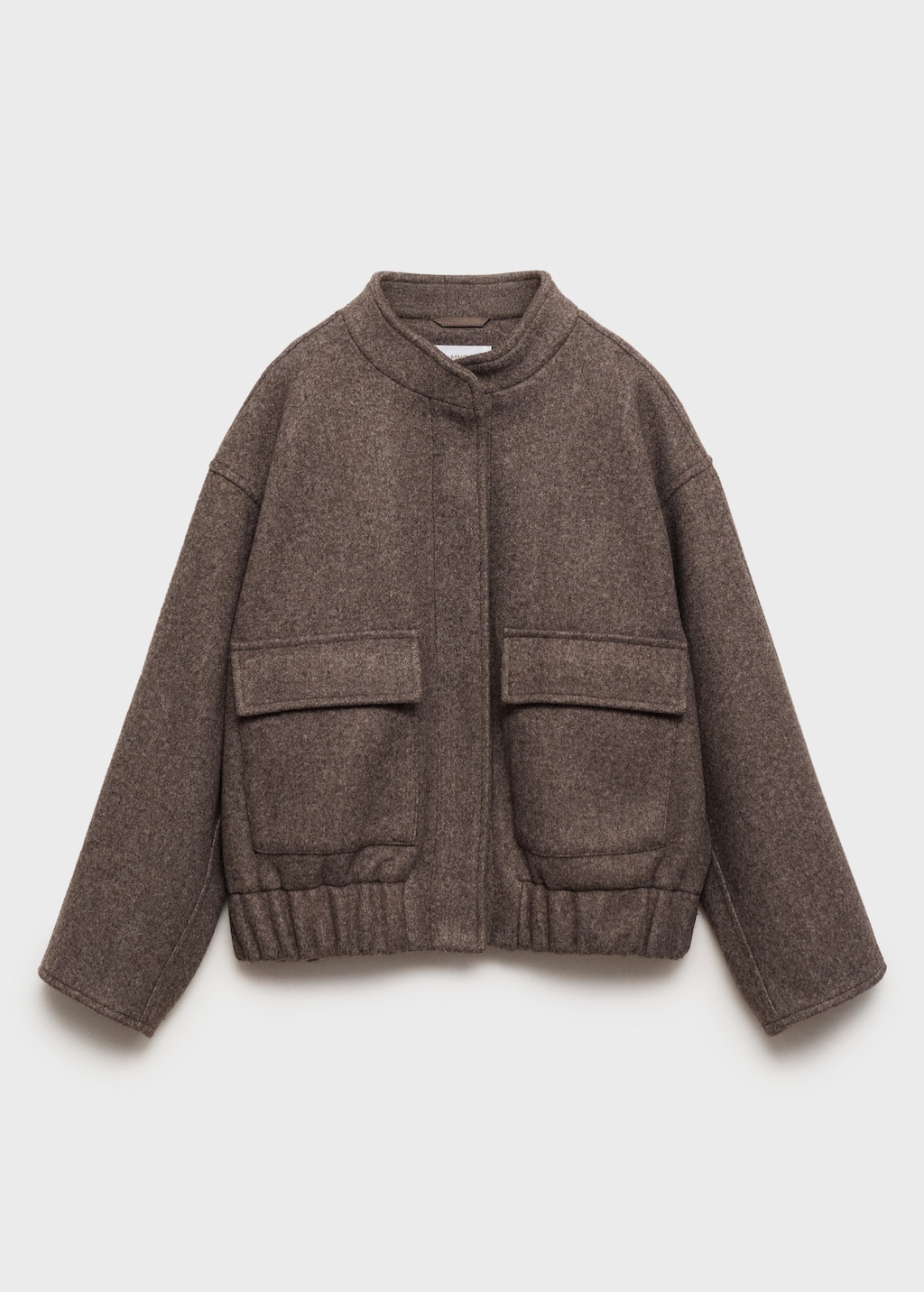 Bomber jacket with pockets