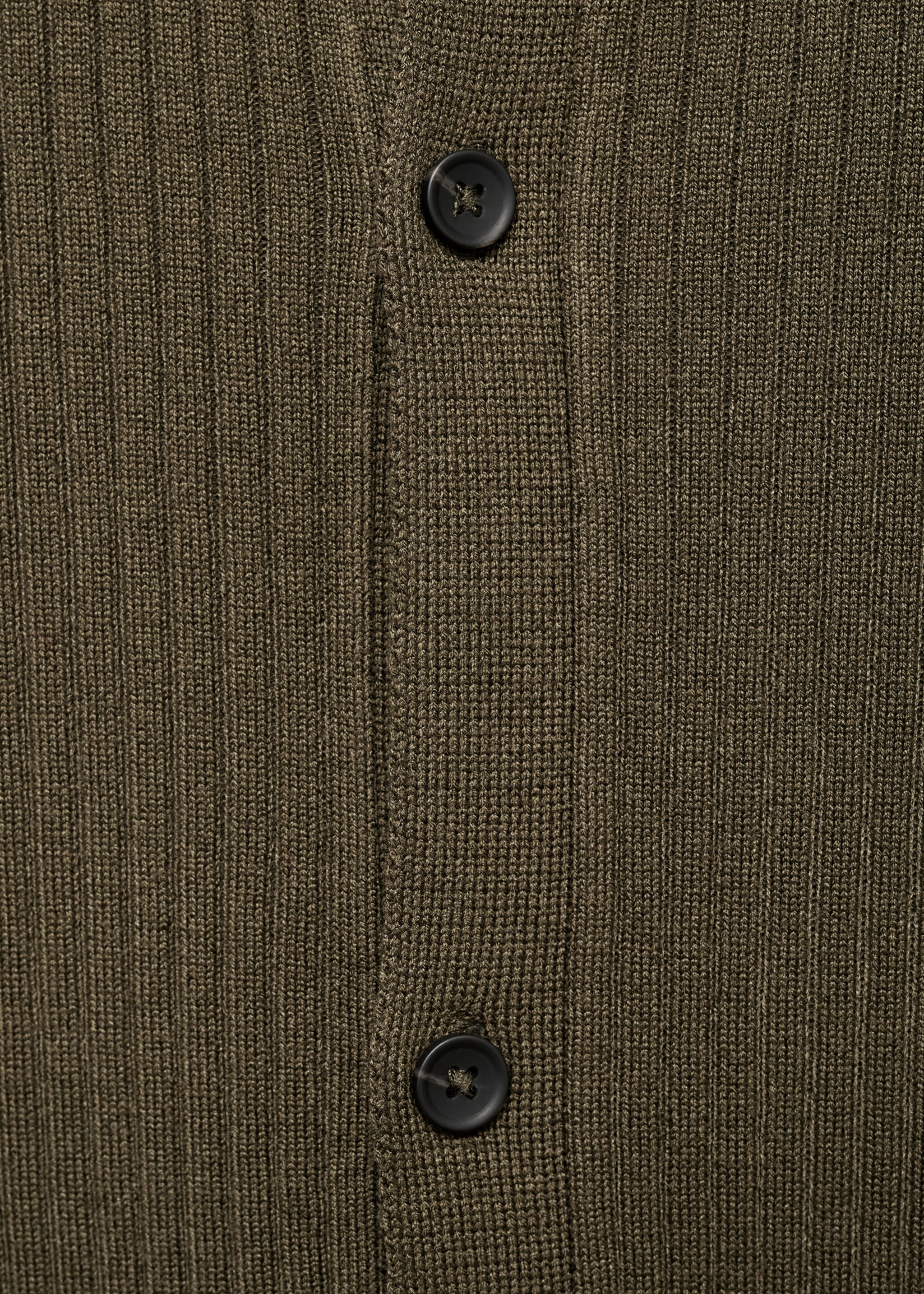 Chemise maille structurée - Détail de l'article 0, Kaki. Ref: 17065150-00.