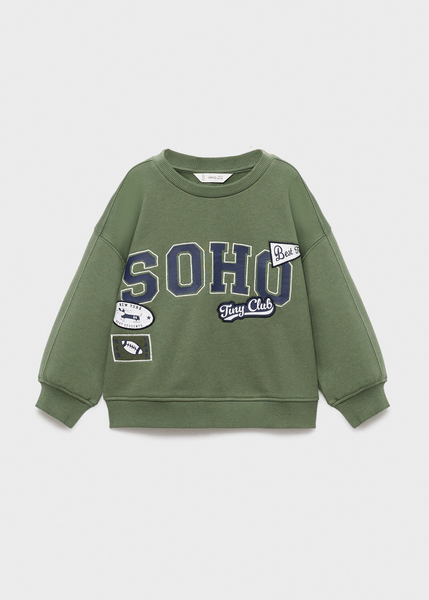 Path print sweatshirt - Article without model