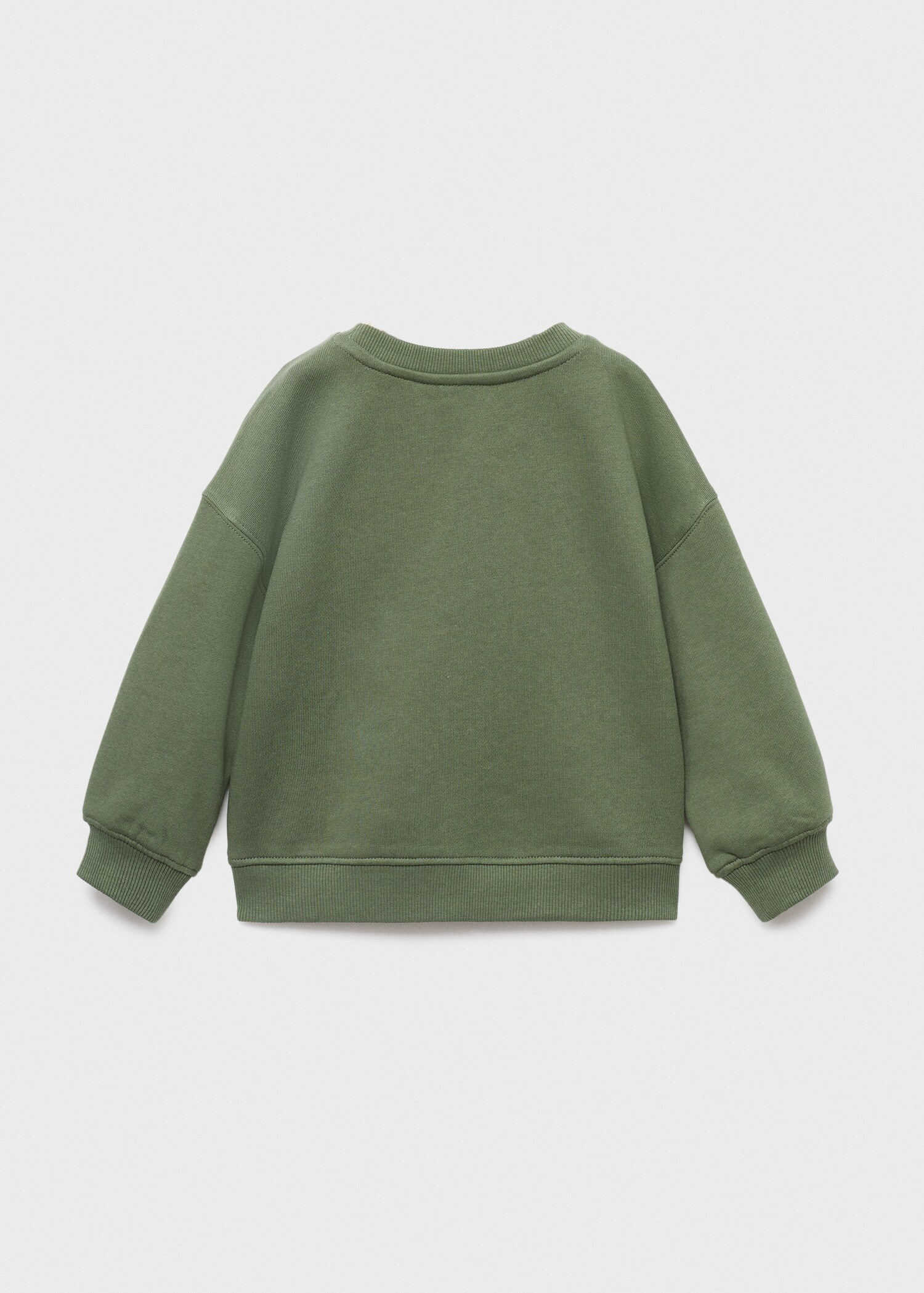 Path print sweatshirt - Reverse of the article