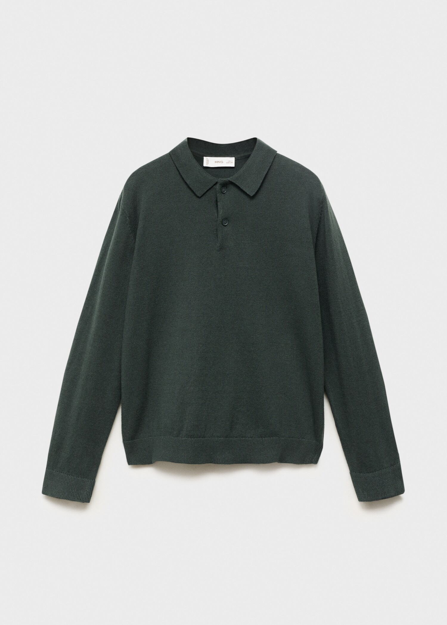 Jersey punto cuello polo - Artículo sin modelo