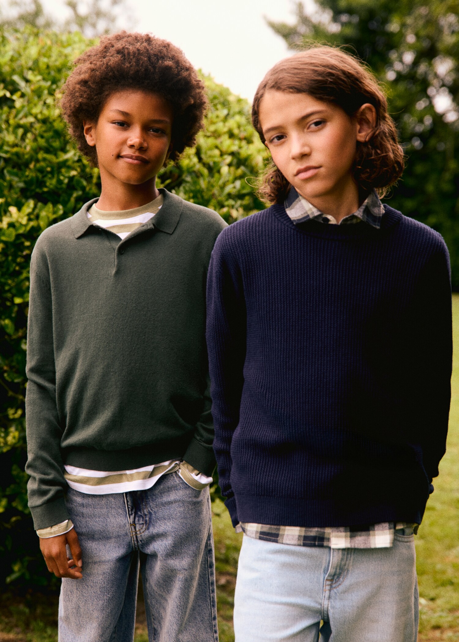 Knitted polo-neck sweater - Details of the article 5