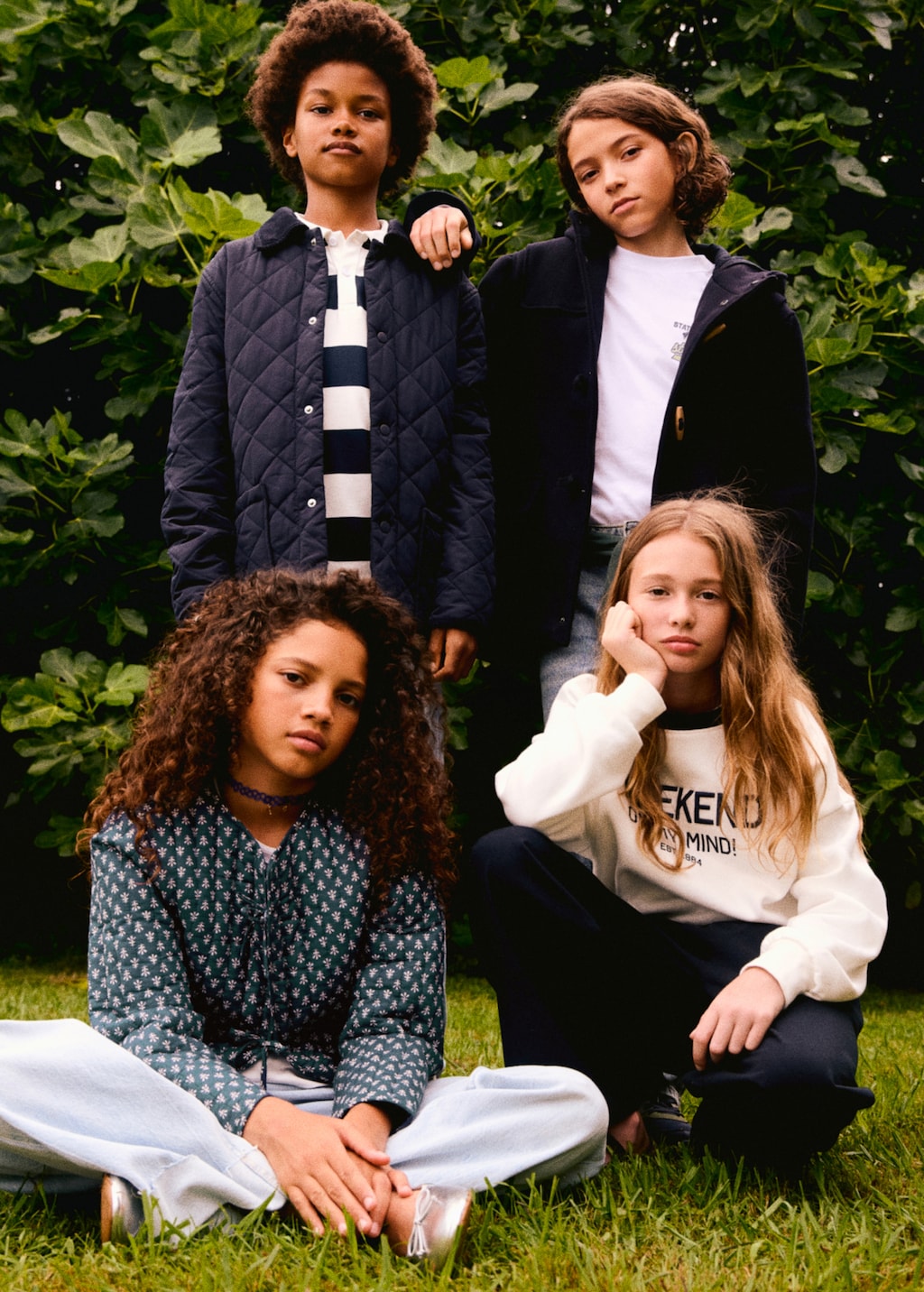 Printed cotton jacket