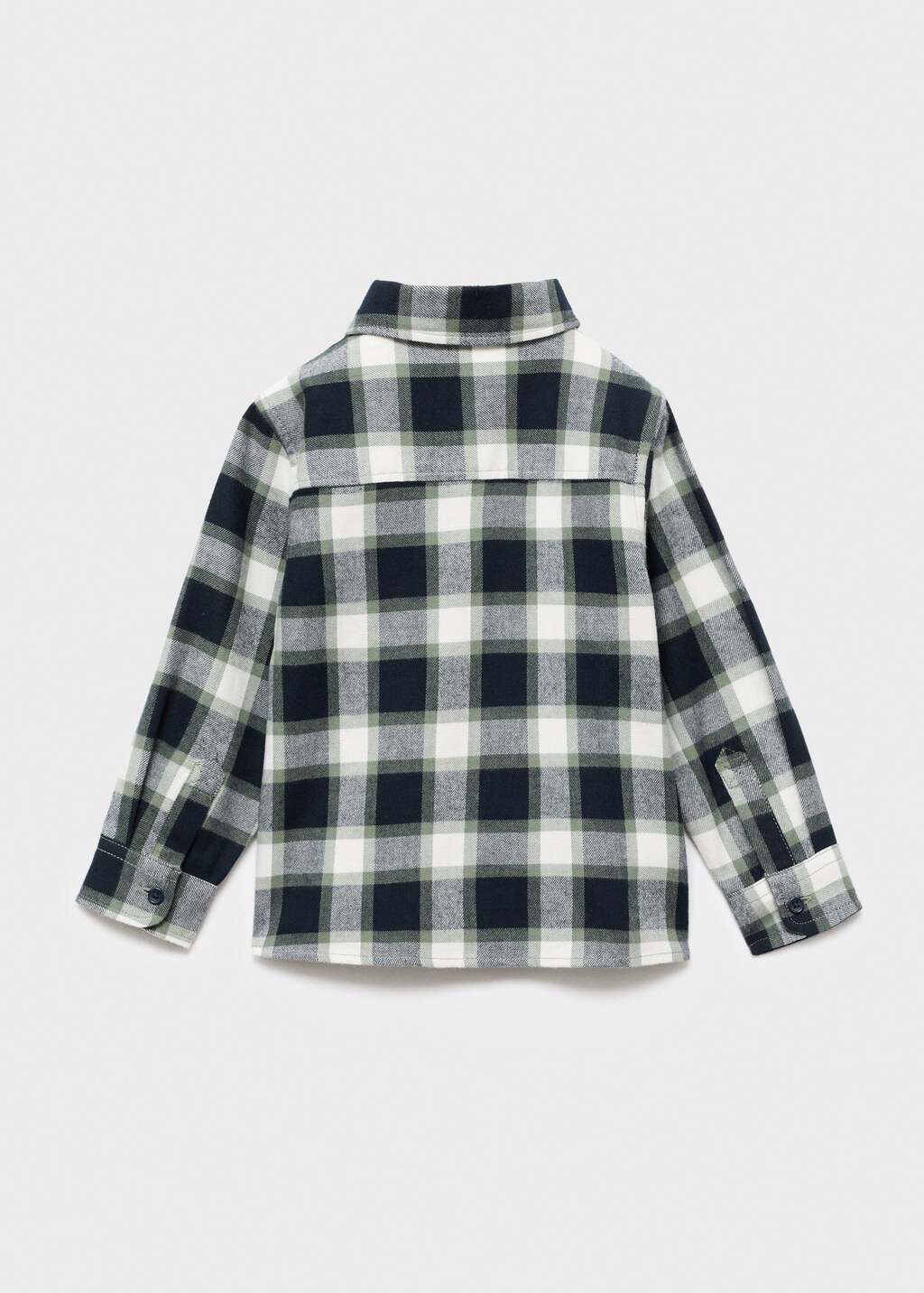 Cotton checked shirt