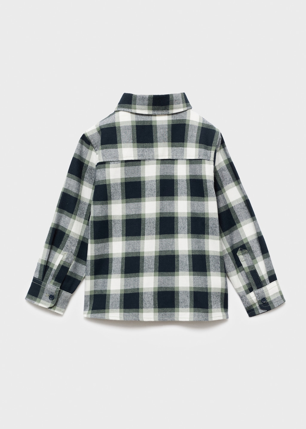 Cotton checked shirt
