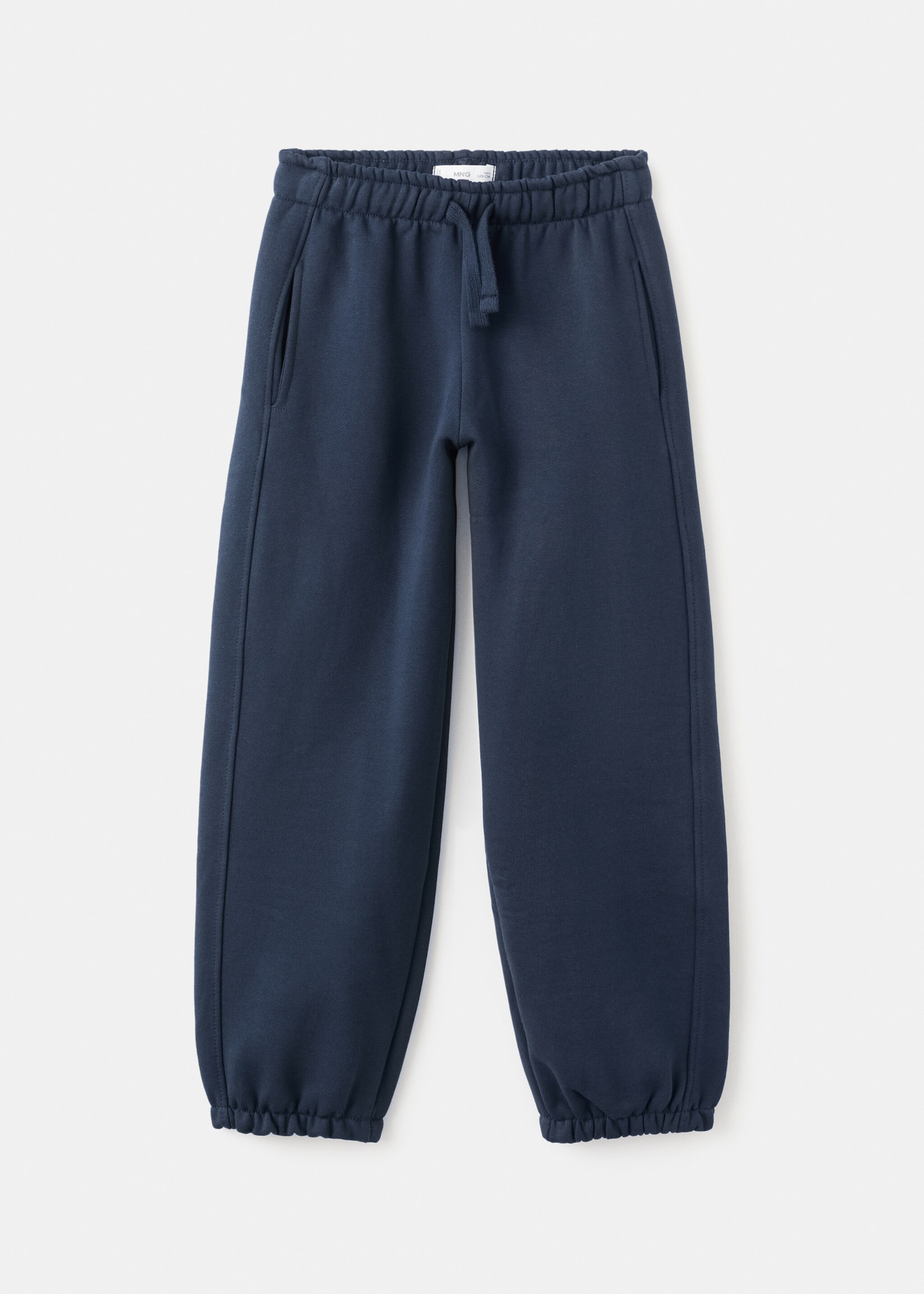 Joggers algodón cintura elástica - Artículo sin modelo, Azul marino oscuro. Ref: 17065160-00.