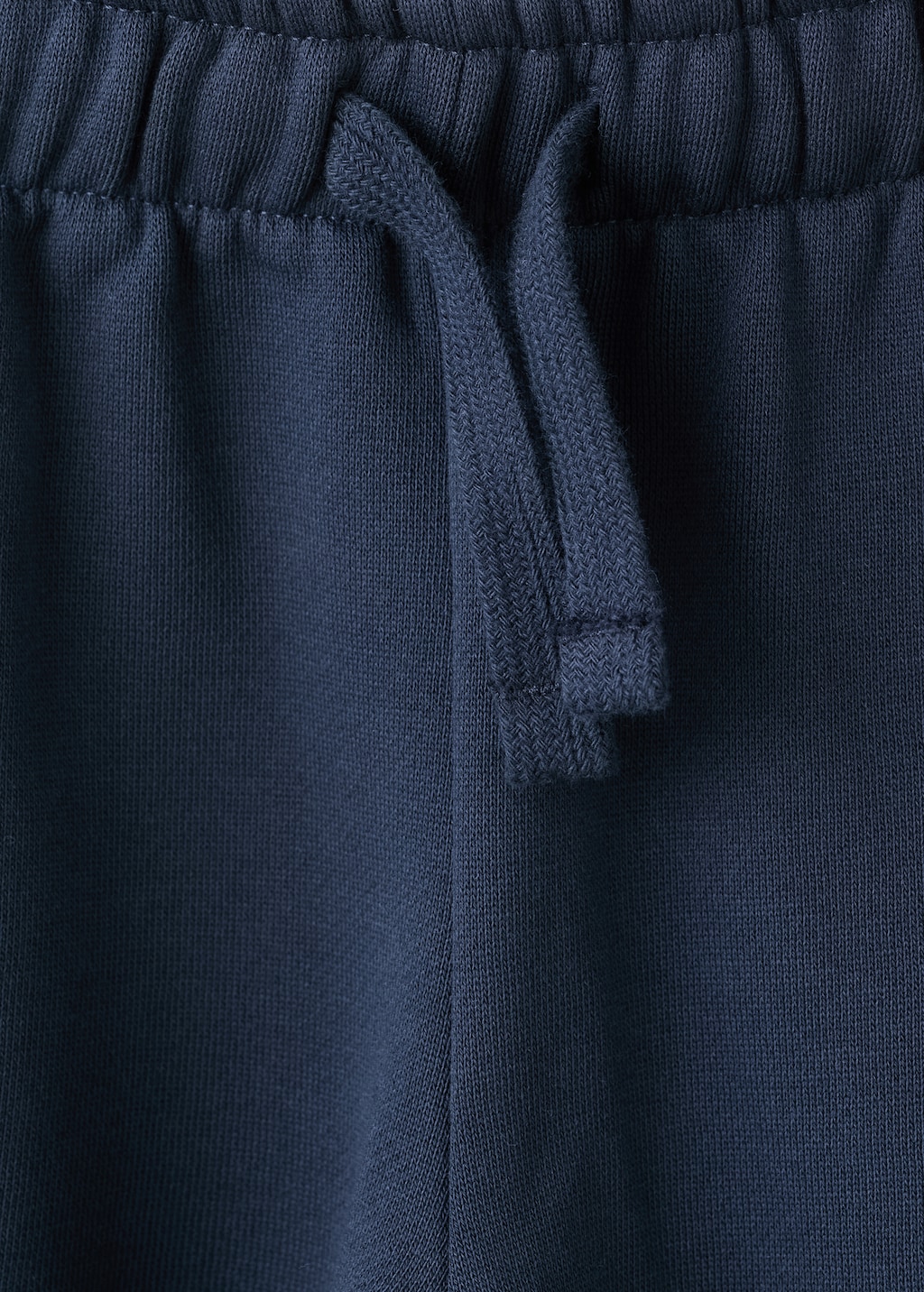 Cotton joggers with elastic waist